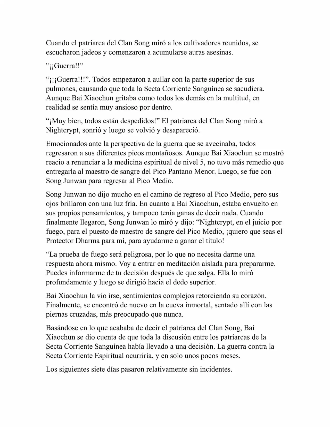 A Will Eternal (Novela) - Capítulo 238 - Página 4 - LectorTMOo