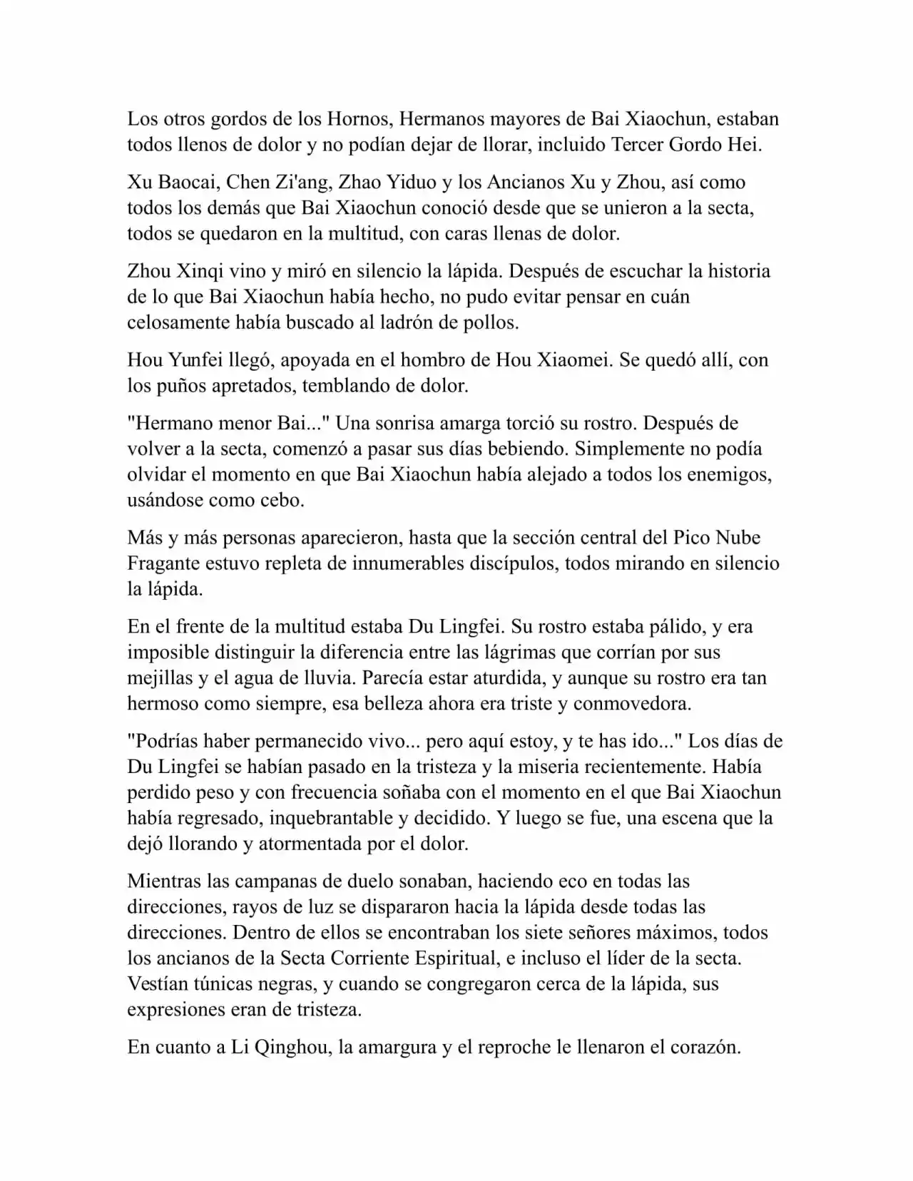 A Will Eternal (Novela) - Capítulo 64 - Página 6 - LectorTMOo