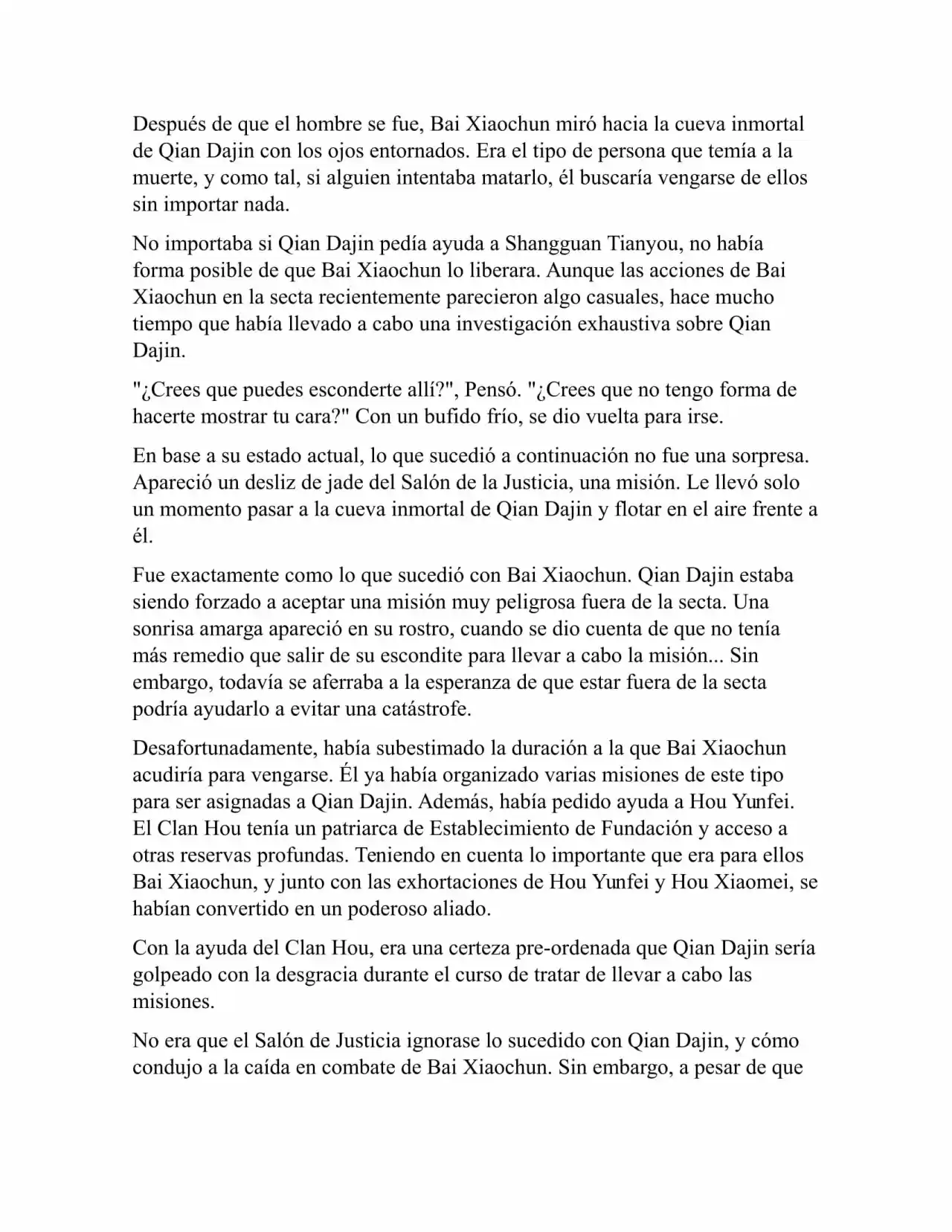 A Will Eternal (Novela) - Capítulo 69 - Página 7 - LectorTMOo