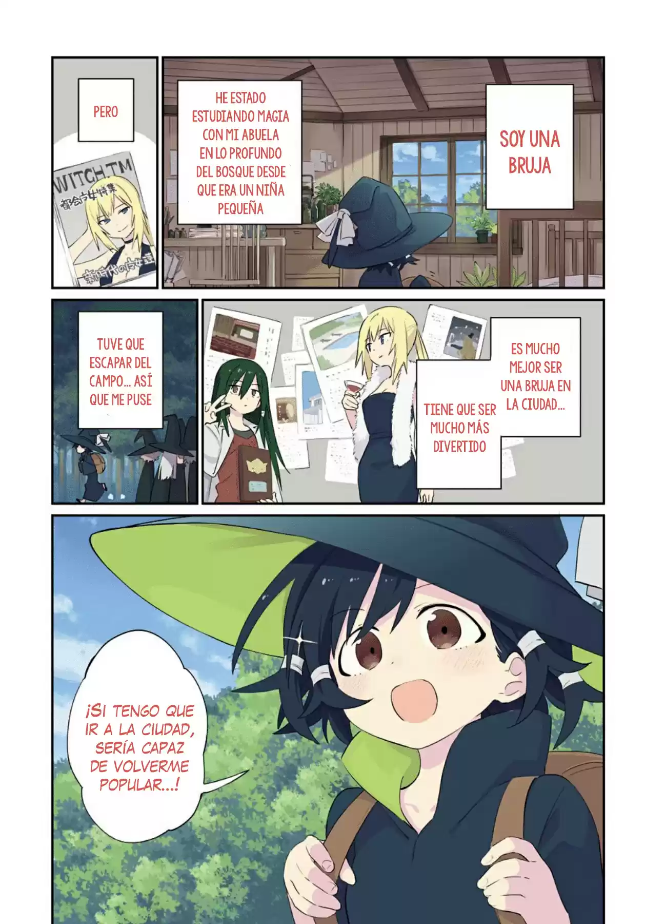 A Witch's Life In A Six-Tatami Room - Capítulo - Página 1 - LectorTMOo