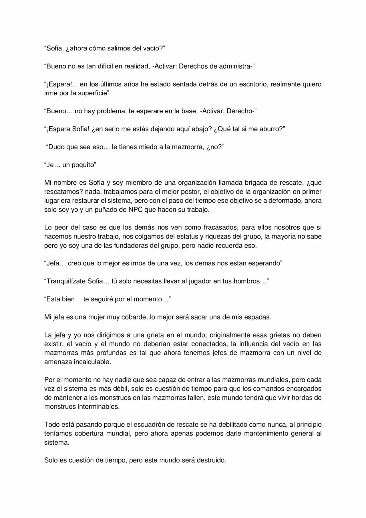 Abandonado En Otro Mundo (Novela) - Capítulo 12 - Página 1 - LectorTMOo