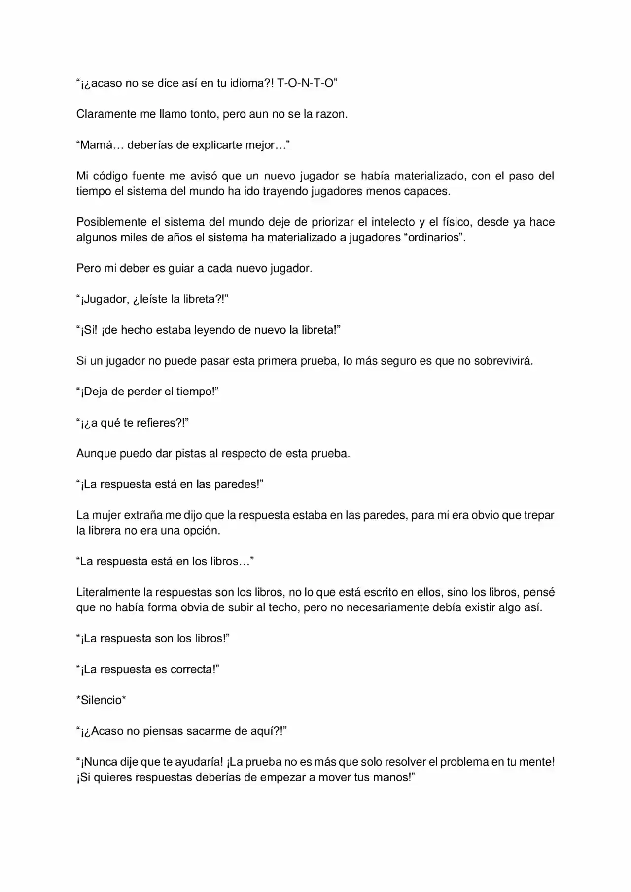 Abandonado En Otro Mundo (Novela) - Capítulo 2 - Página 4 - LectorTMOo