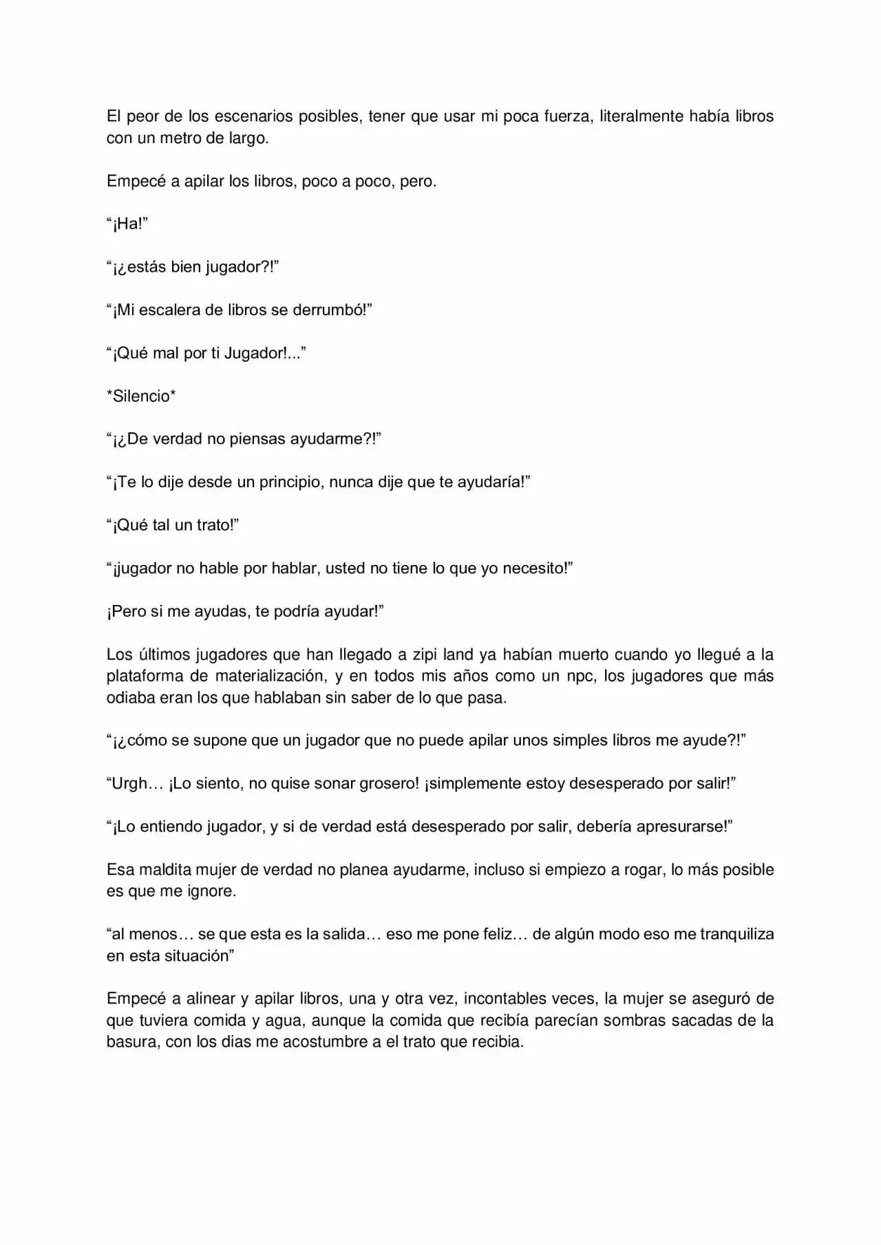Abandonado En Otro Mundo (Novela) - Capítulo 2 - Página 5 - LectorTMOo
