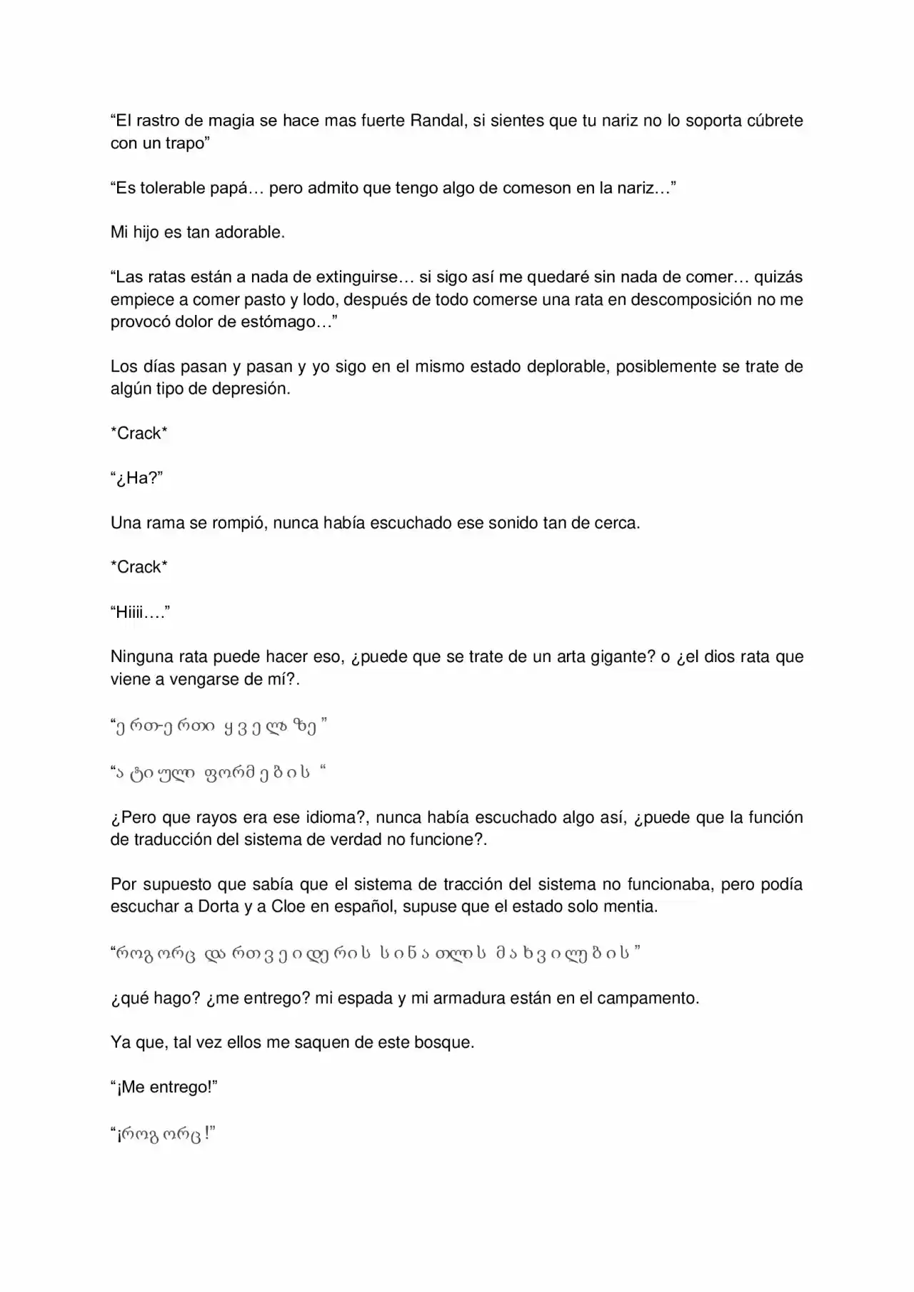 Abandonado En Otro Mundo (Novela) - Capítulo 6 - Página 4 - LectorTMOo