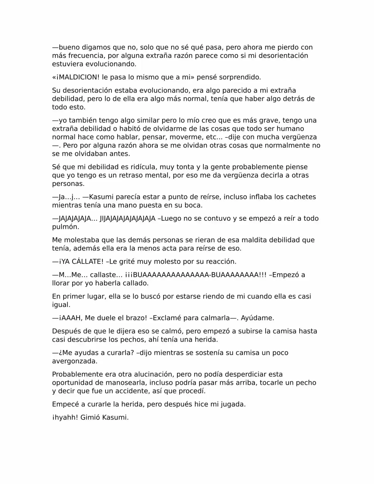 Abandoned In The Forest (Novela) - Capítulo 2.5 - Página 11 - LectorTMOo