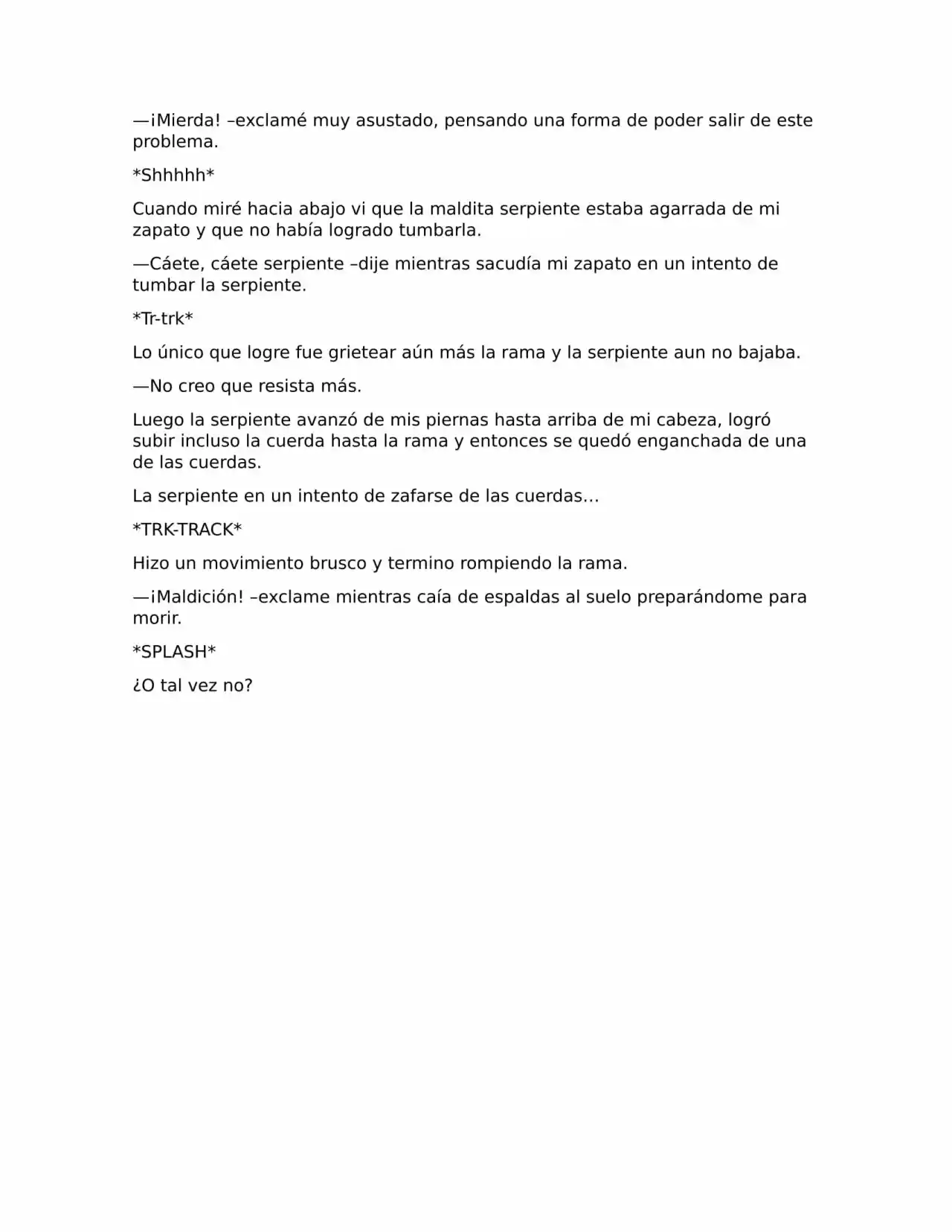 Abandoned In The Forest (Novela) - Capítulo 2 - Página 10 - LectorTMOo