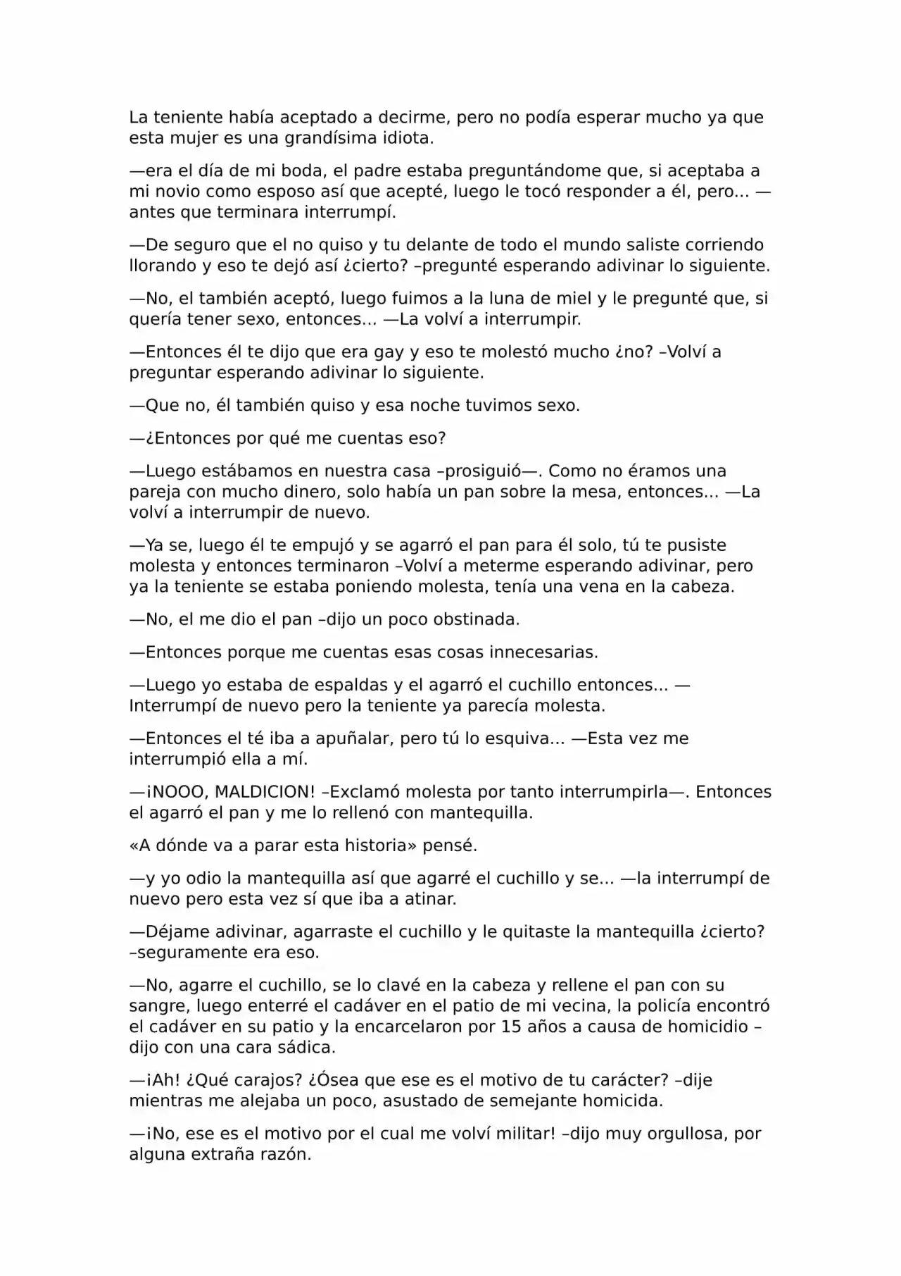 Abandoned In The Forest (Novela) - Capítulo 3 - Página 4 - LectorTMOo