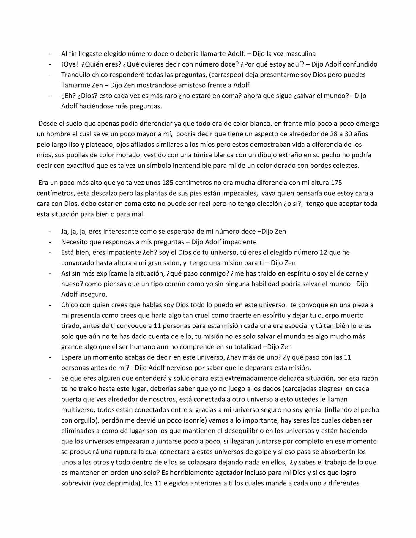 Abismo Y Eternidad: Más Allá De La Existencia (Novela) - Capítulo 1 - Página 2 - LectorTMOo