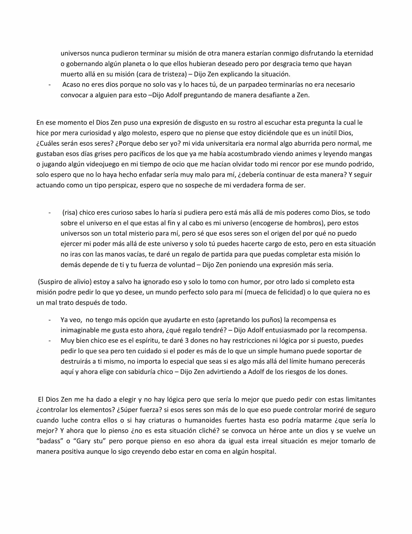 Abismo Y Eternidad: Más Allá De La Existencia (Novela) - Capítulo 1 - Página 3 - LectorTMOo