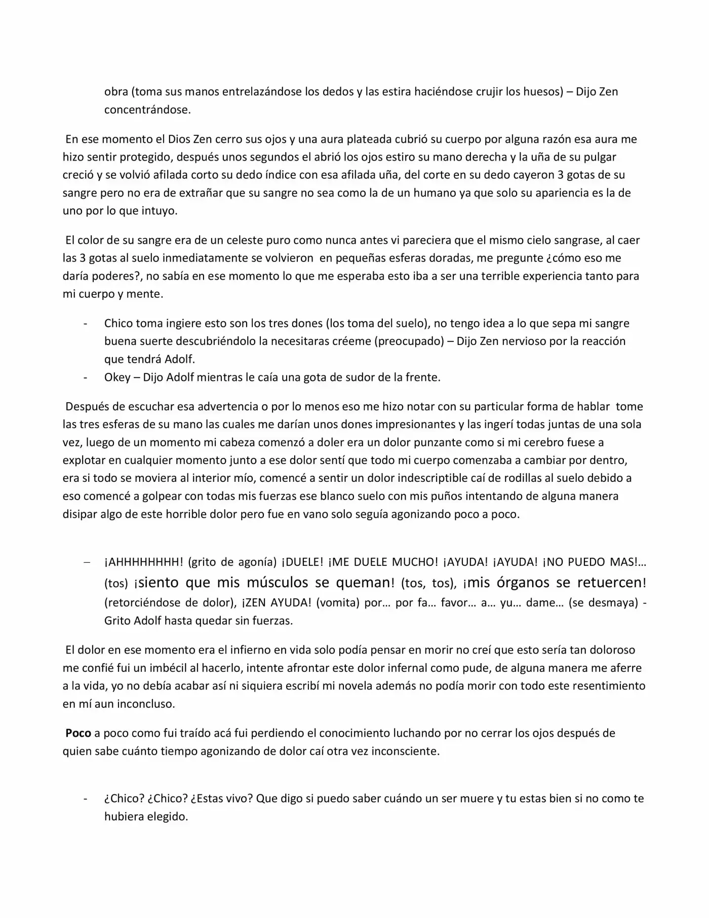 Abismo Y Eternidad: Más Allá De La Existencia (Novela) - Capítulo 1 - Página 5 - LectorTMOo