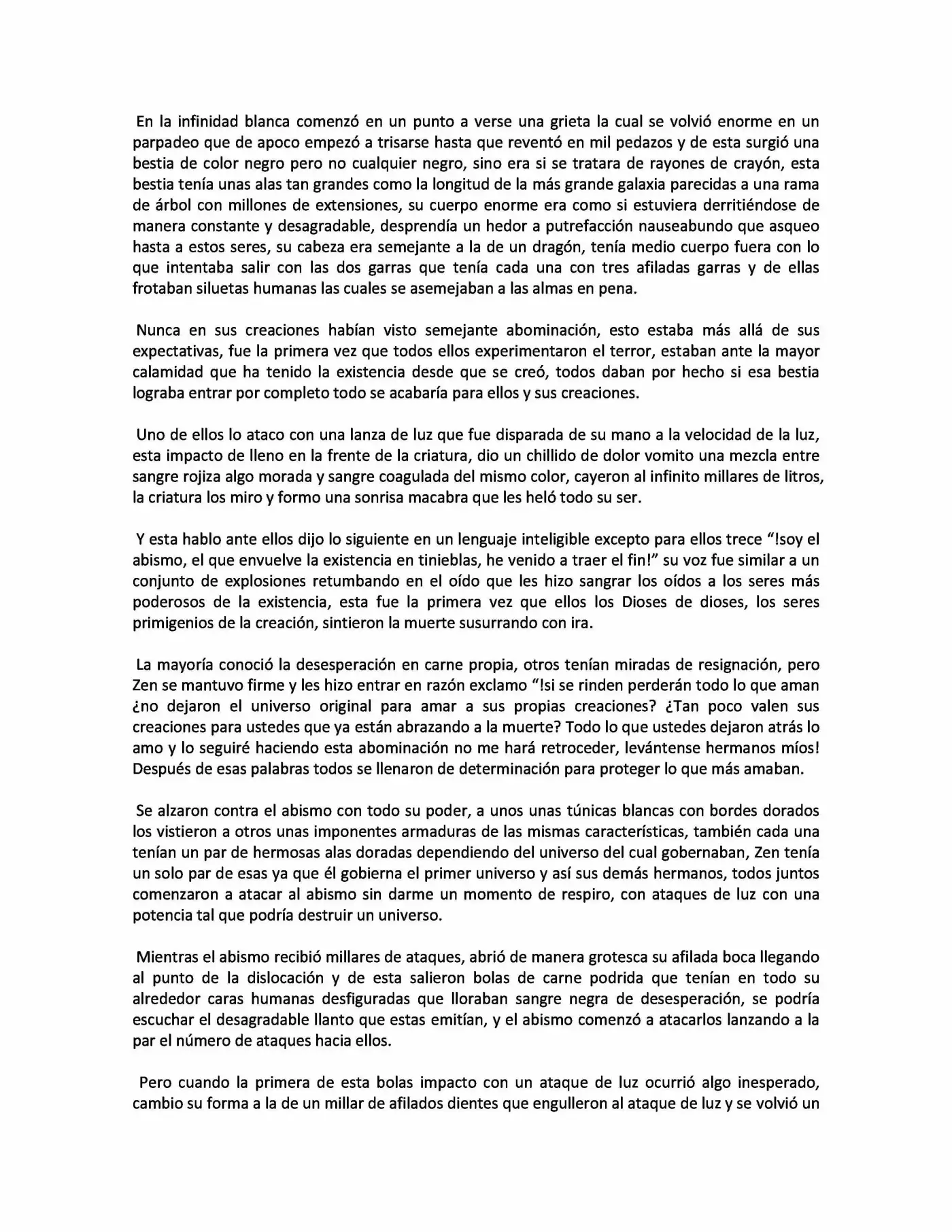 Abismo Y Eternidad (Novela) - Capítulo 0.1 - Página 3 - LectorTMOo