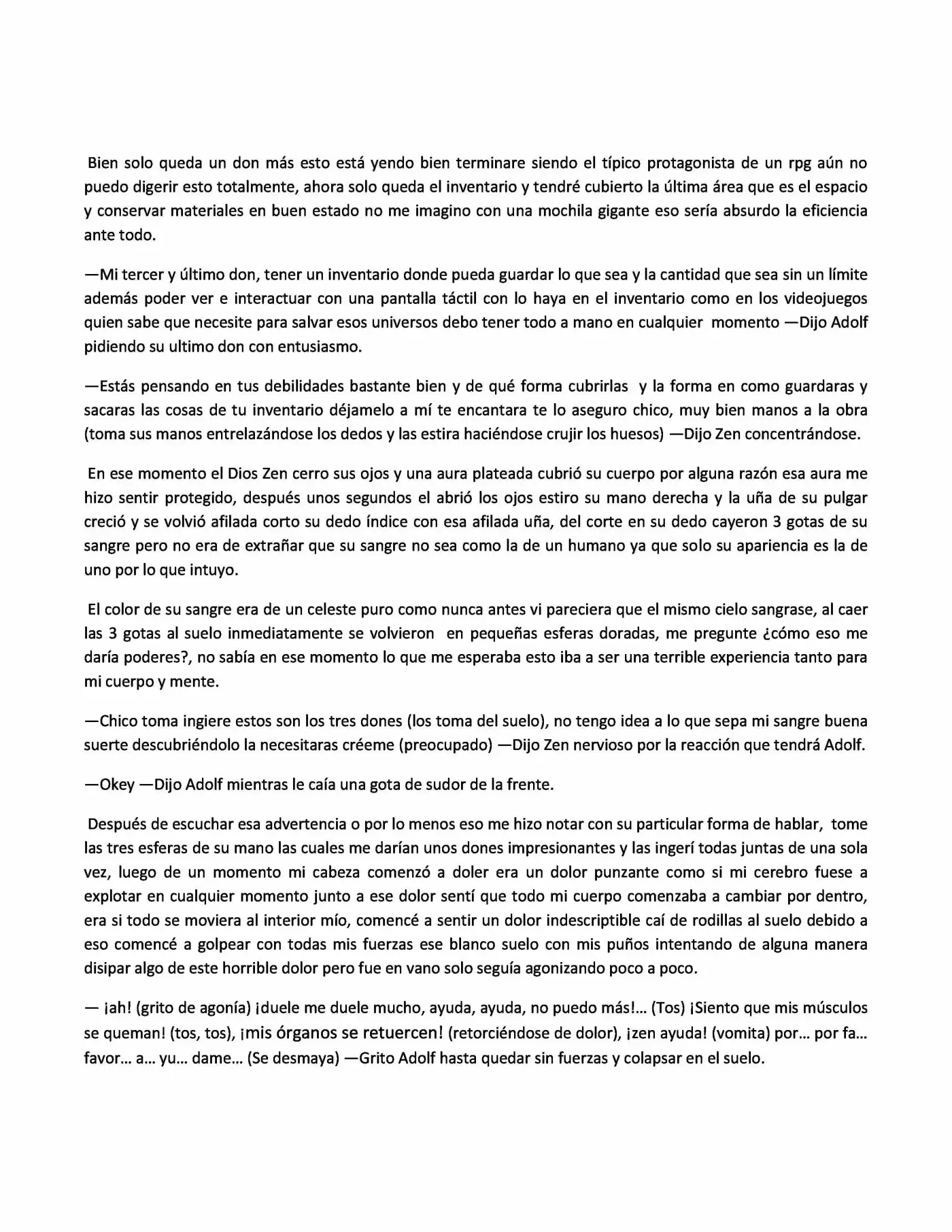 Abismo Y Eternidad (Novela) - Capítulo 1 - Página 5 - LectorTMOo