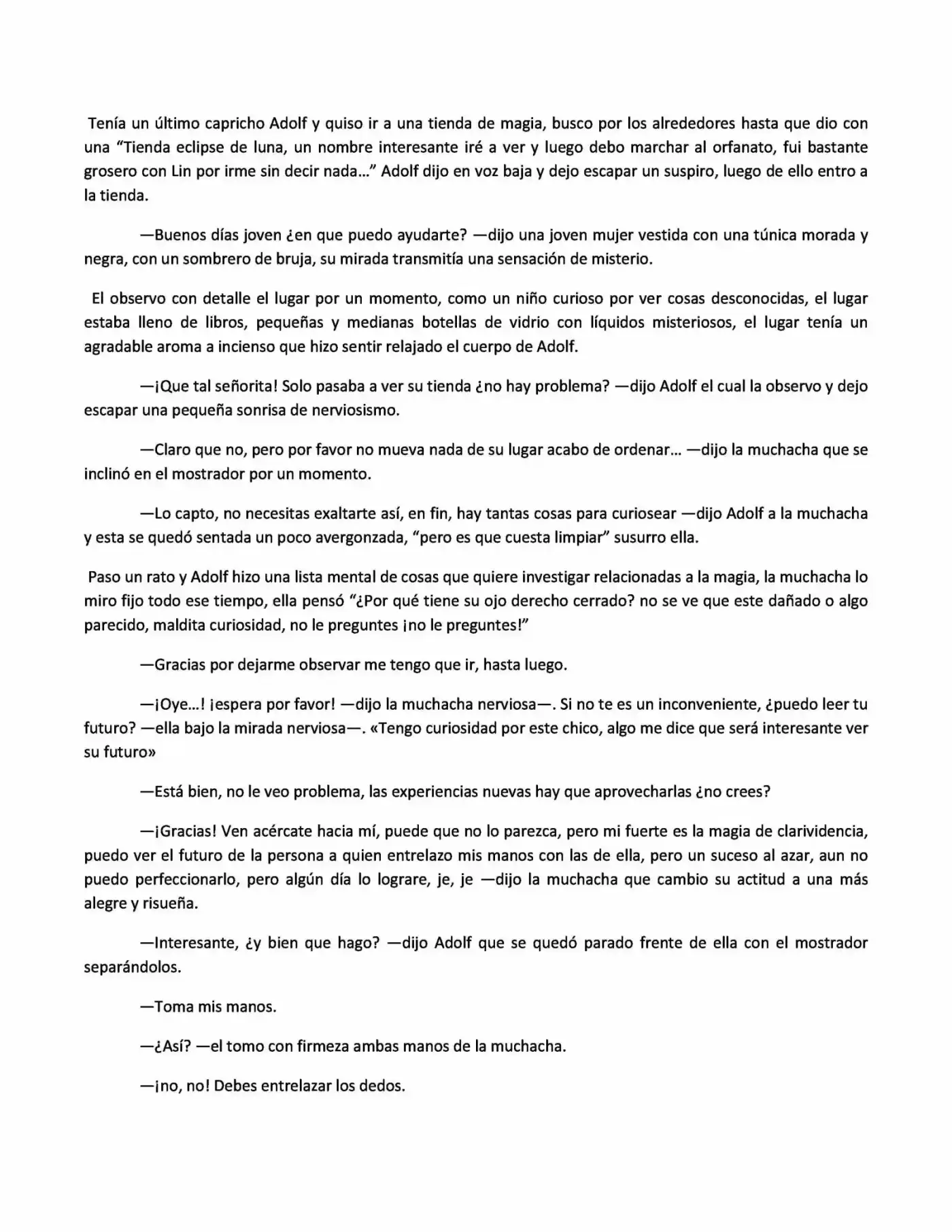 Abismo Y Eternidad (Novela) - Capítulo 16 - Página 6 - LectorTMOo