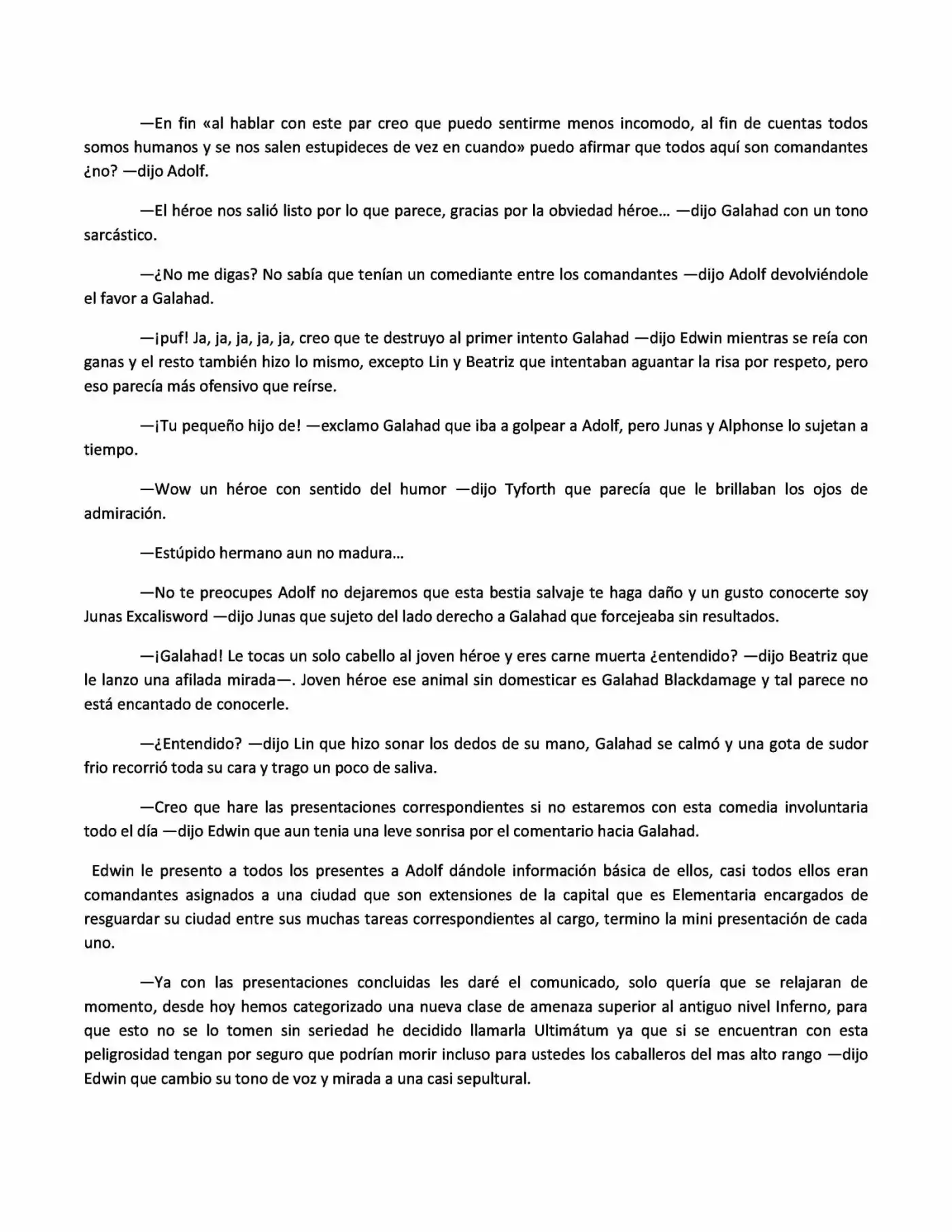 Abismo Y Eternidad (Novela) - Capítulo 19 - Página 8 - LectorTMOo