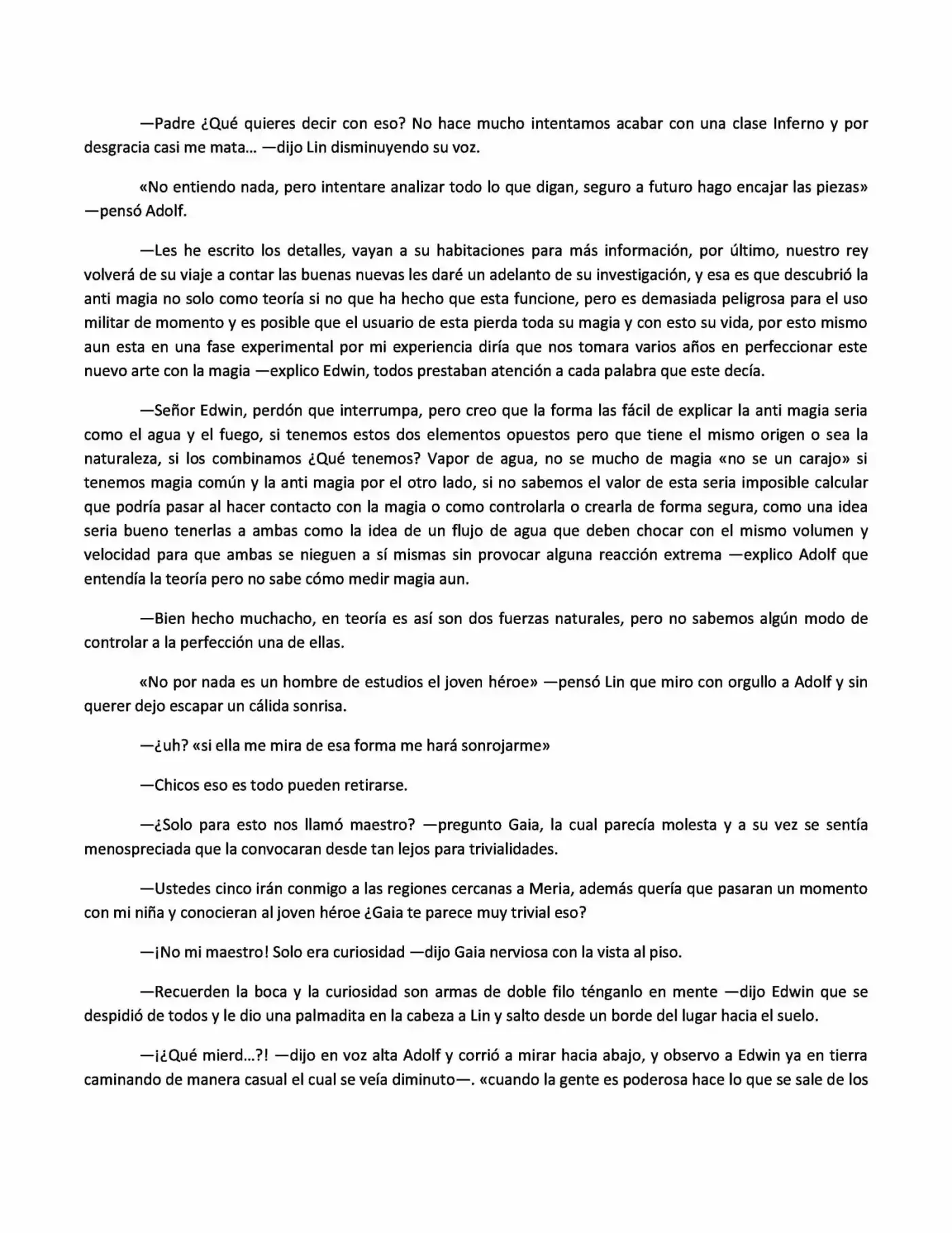 Abismo Y Eternidad (Novela) - Capítulo 19 - Página 9 - LectorTMOo