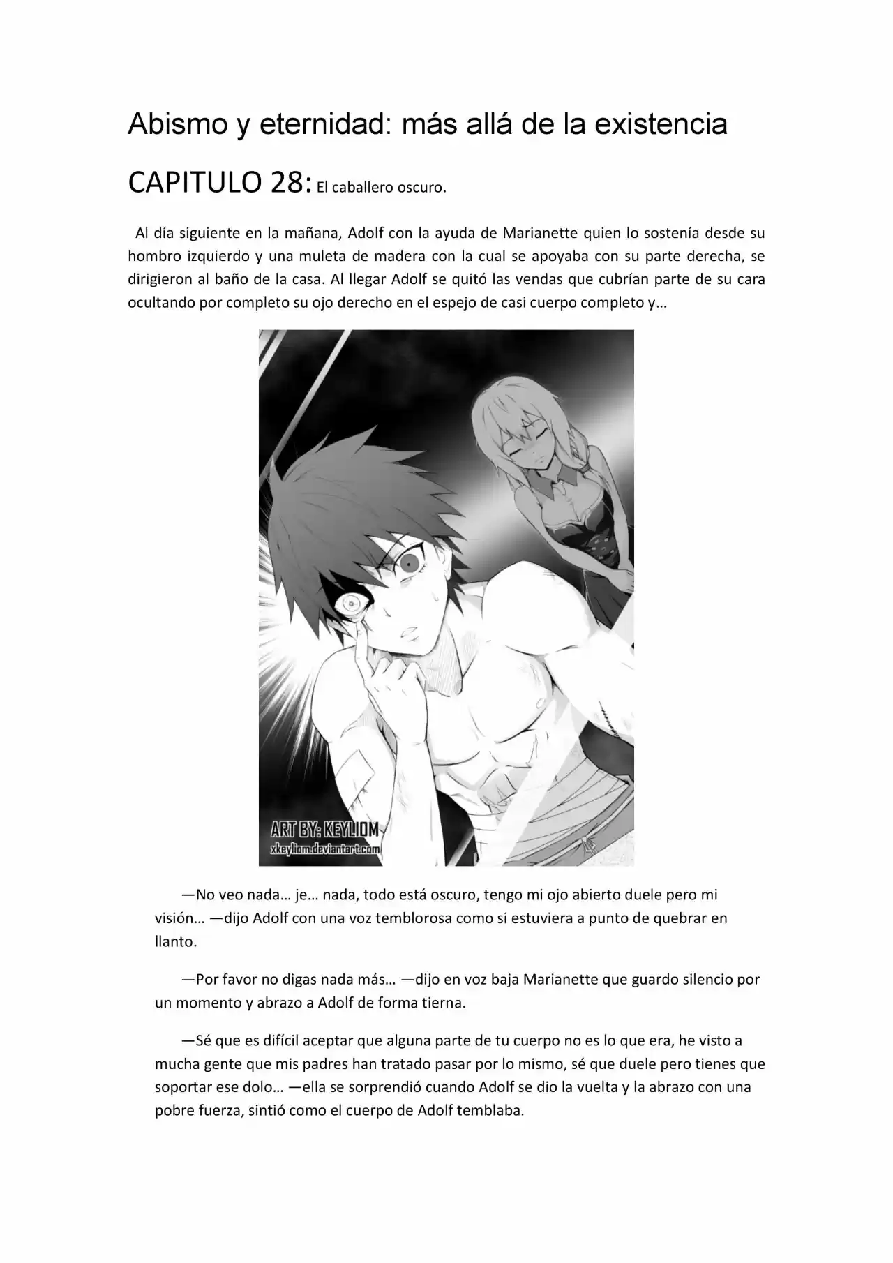 Abismo Y Eternidad (Novela) - Capítulo 28 - Página 1 - LectorTMOo
