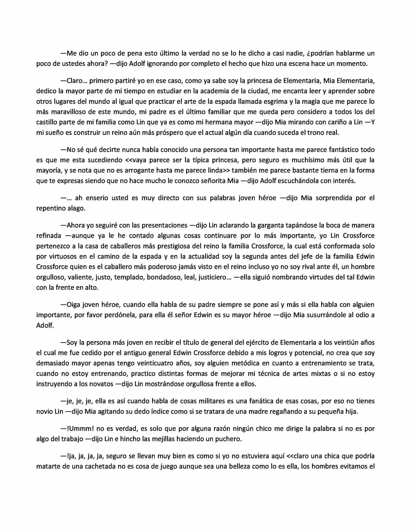 Abismo Y Eternidad (Novela) - Capítulo 6 - Página 6 - LectorTMOo
