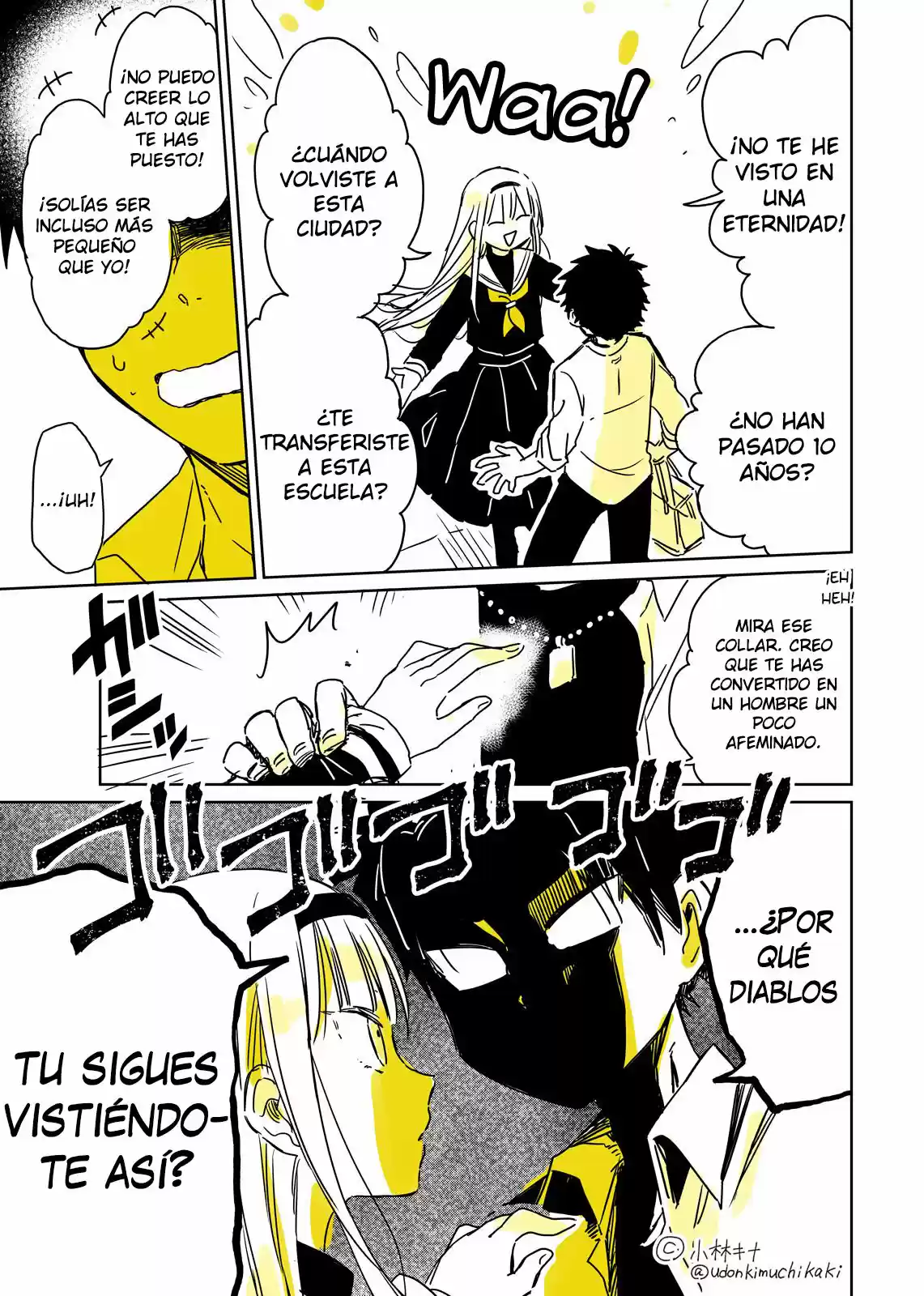 About A Guy Who's Been Destroyed From His First Love Being A Pretty Girl ♂ - Capítulo 1 - Página 7 - LectorTMOo