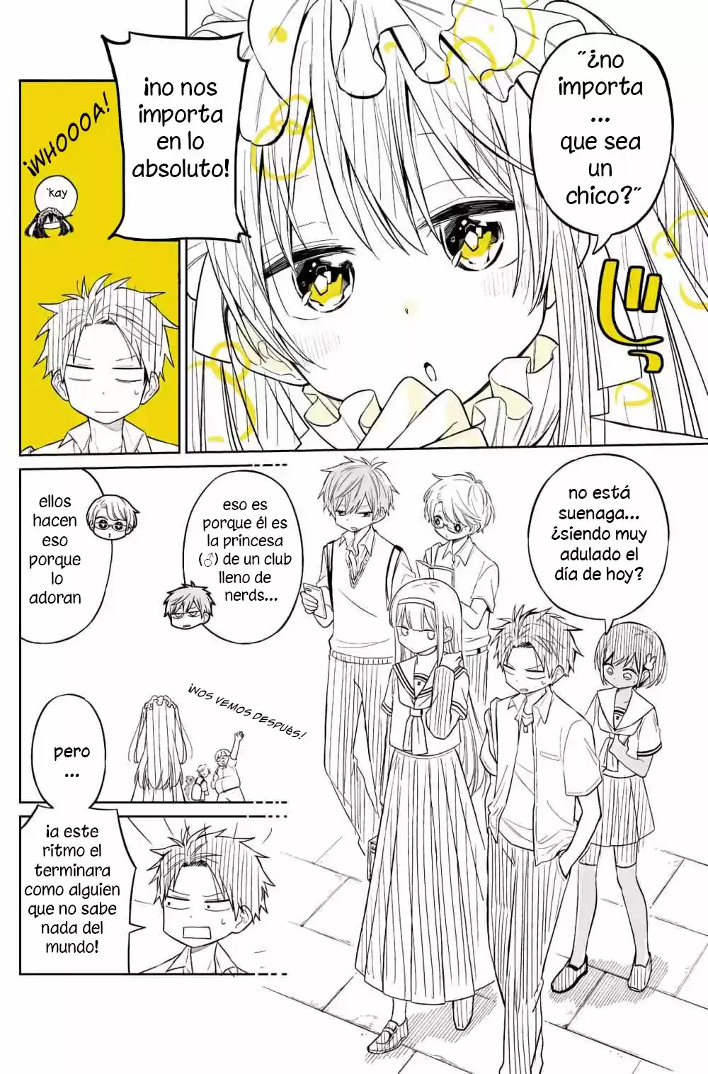About A Guy Who's Been Destroyed From His First Love Being A Pretty Girl ♂ - Capítulo 8 - Página 4 - LectorTMOo