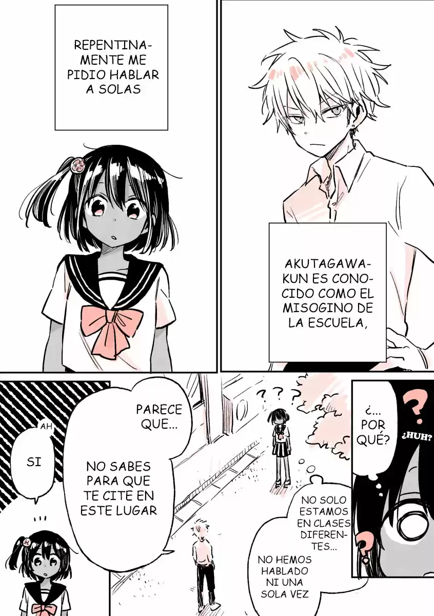 About Getting Asked Out By The Biggest Misogynist In School - Capítulo 1 - Página 1 - LectorTMOo