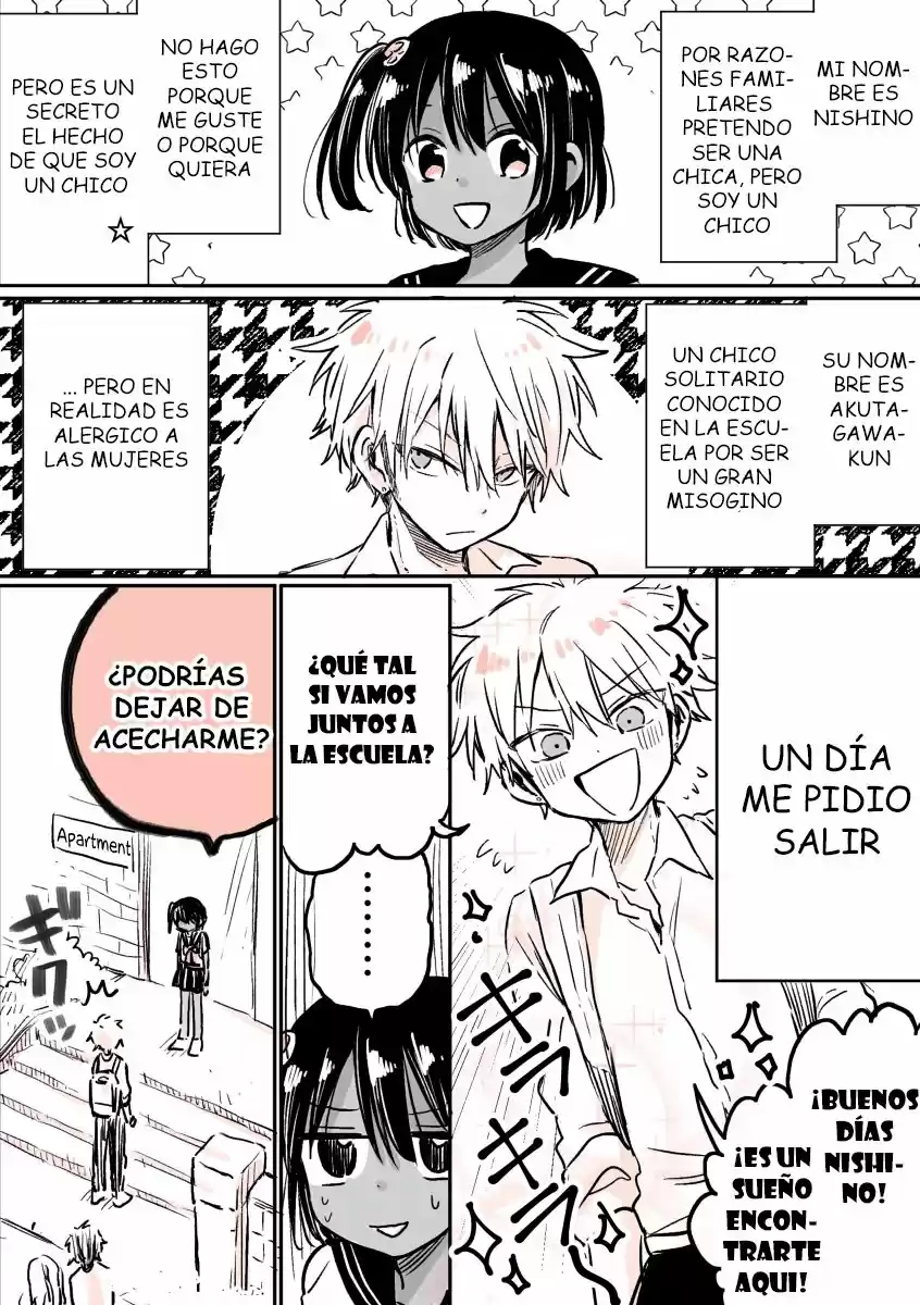 About Getting Asked Out By The Biggest Misogynist In School - Capítulo 2 - Página 1 - LectorTMOo