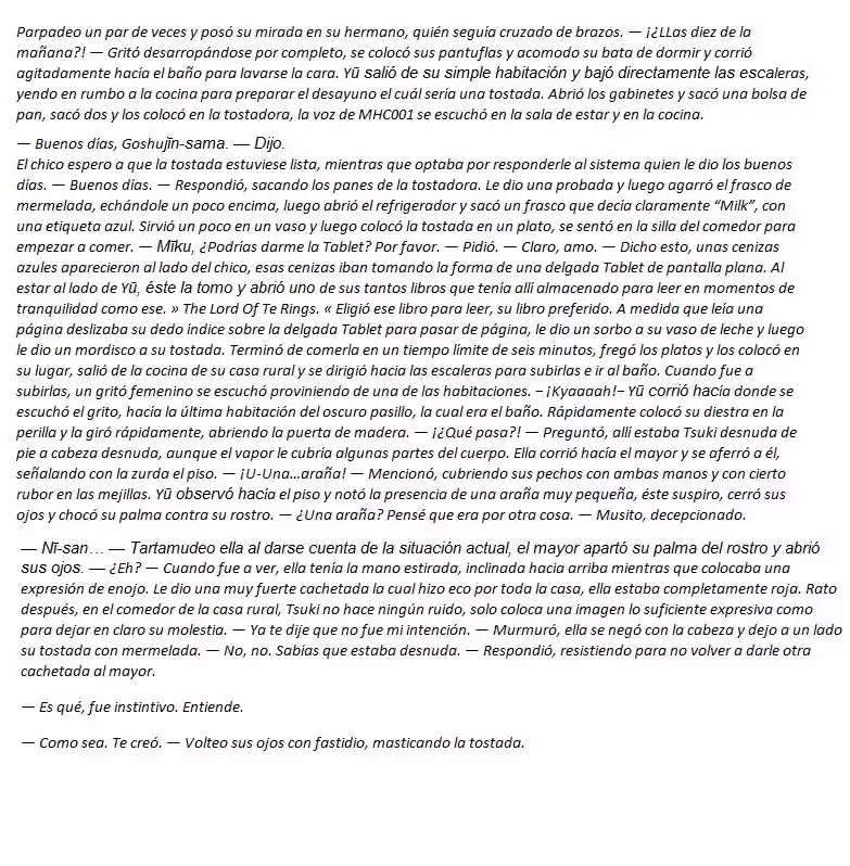 Absolute World (Novela) - Capítulo 1 - Página 6 - LectorTMOo