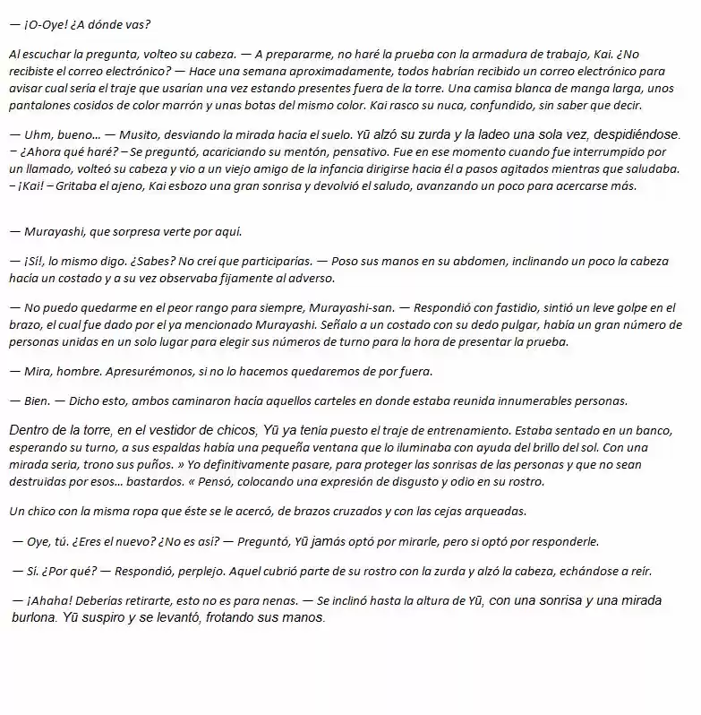 Absolute World (Novela) - Capítulo 1 - Página 9 - LectorTMOo