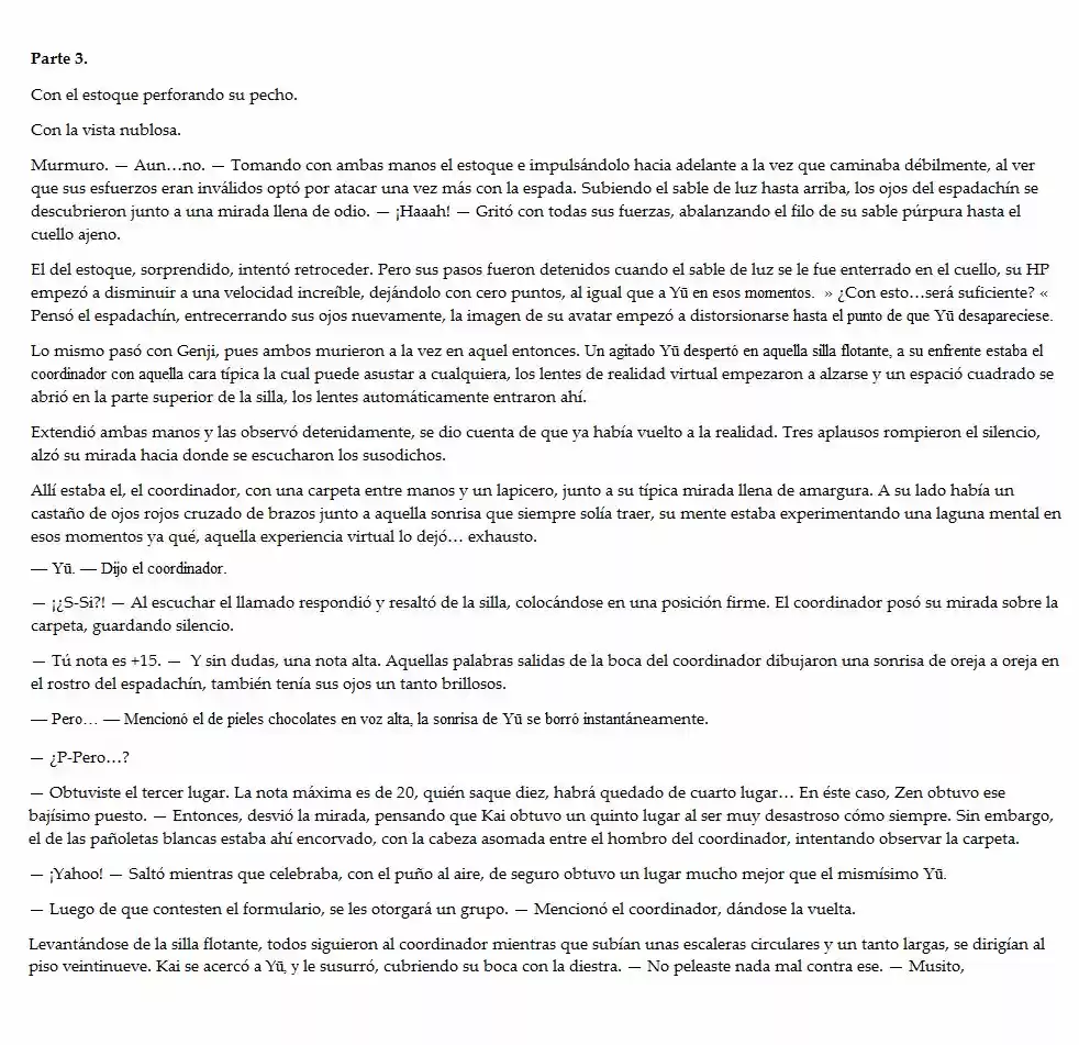Absolute World (Novela) - Capítulo 3 - Página 1 - LectorTMOo