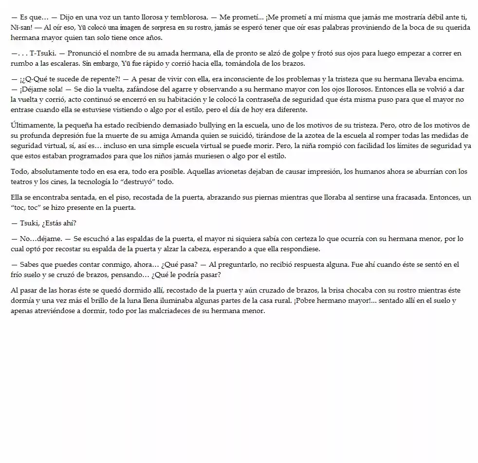 Absolute World (Novela) - Capítulo 3 - Página 4 - LectorTMOo