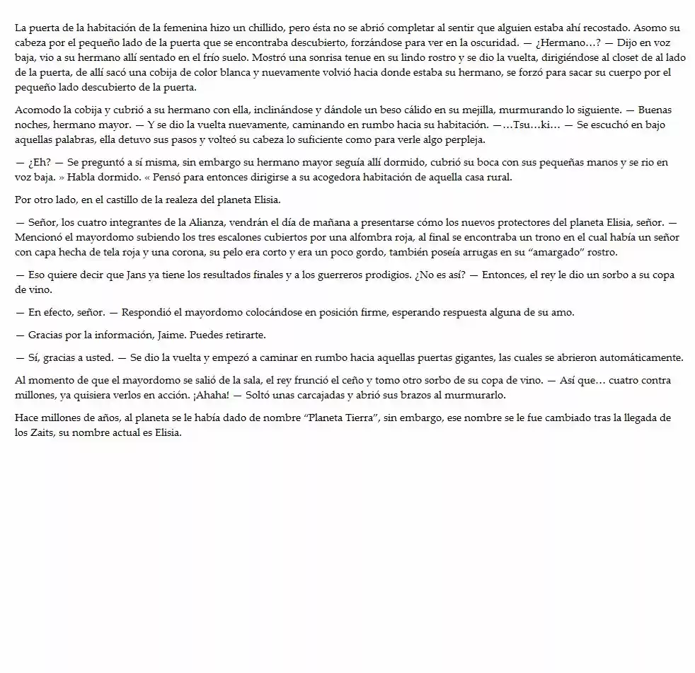 Absolute World (Novela) - Capítulo 3 - Página 5 - LectorTMOo