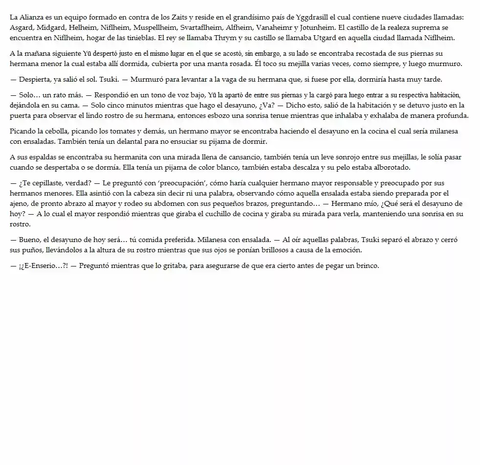 Absolute World (Novela) - Capítulo 3 - Página 6 - LectorTMOo