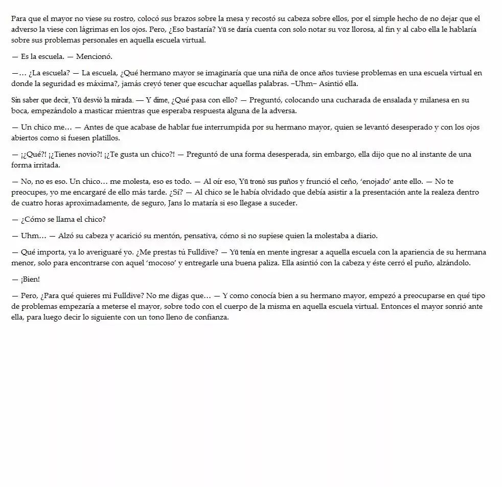 Absolute World (Novela) - Capítulo 3 - Página 8 - LectorTMOo