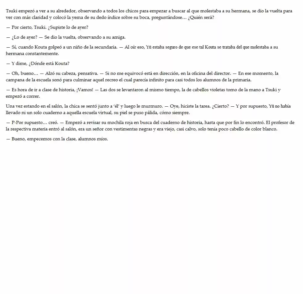 Absolute World (Novela) - Capítulo 3 - Página 10 - LectorTMOo