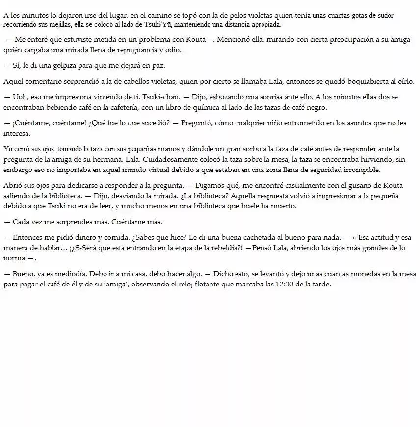 Absolute World (Novela) - Capítulo 4 - Página 4 - LectorTMOo
