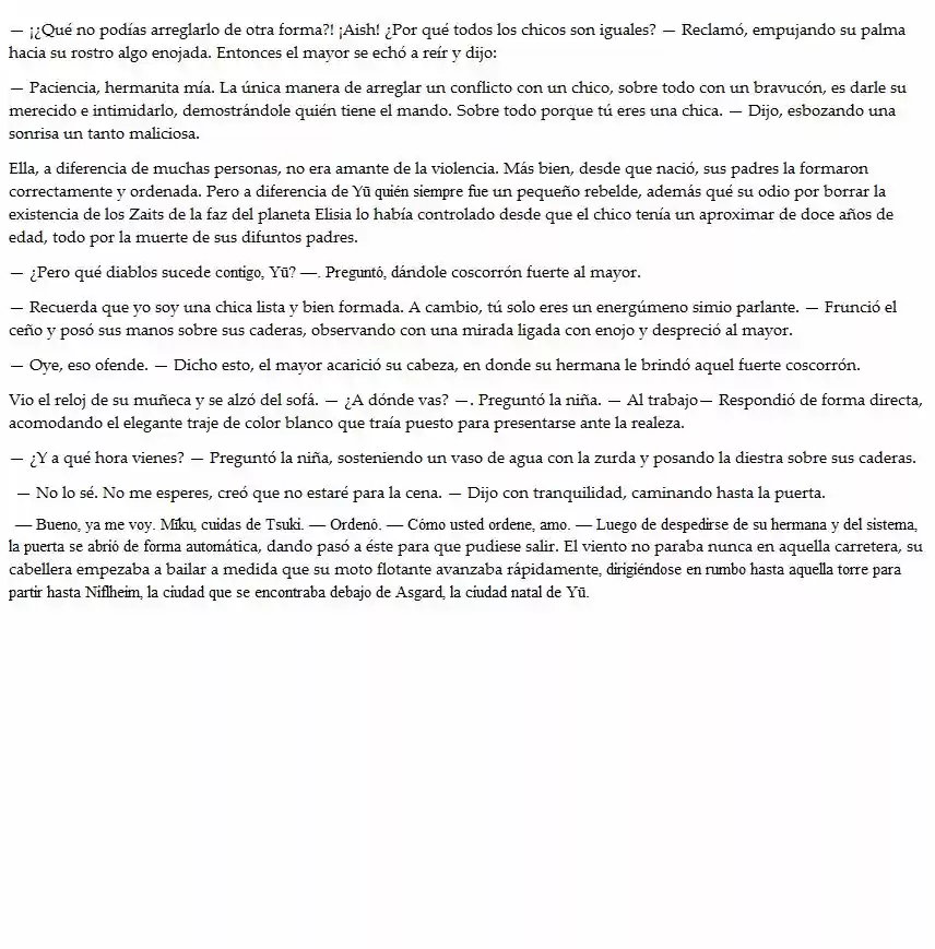 Absolute World (Novela) - Capítulo 4 - Página 6 - LectorTMOo