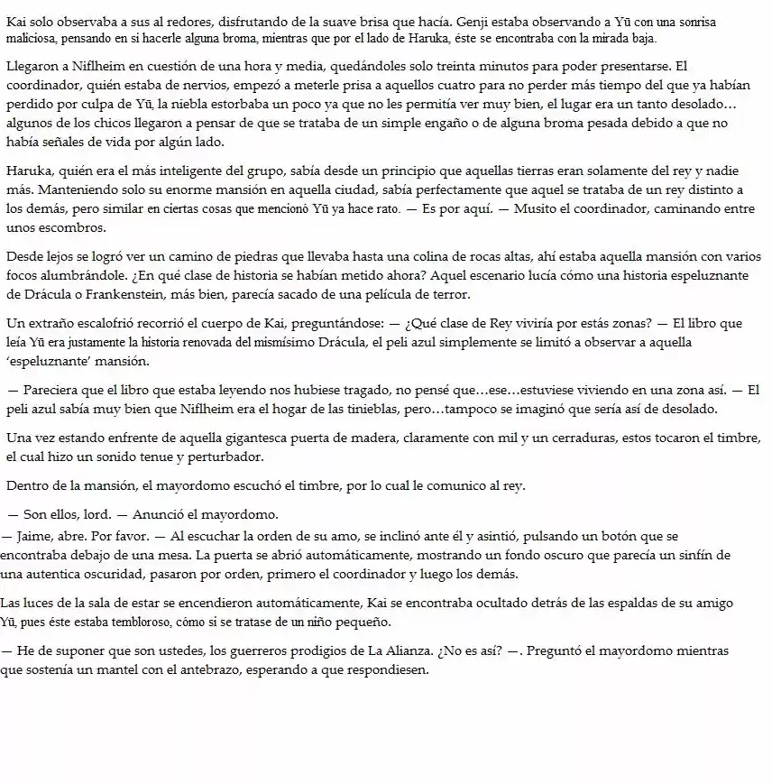Absolute World (Novela) - Capítulo 4 - Página 8 - LectorTMOo