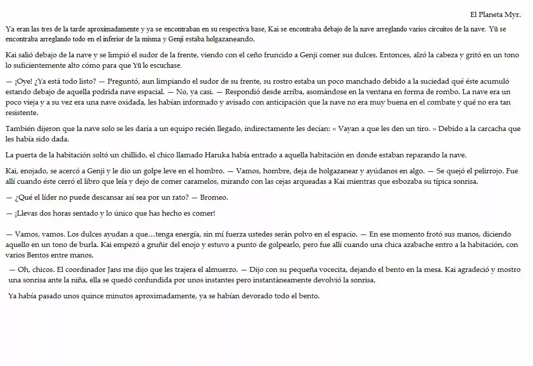 Absolute World (Novela) - Capítulo 5 - Página 1 - LectorTMOo