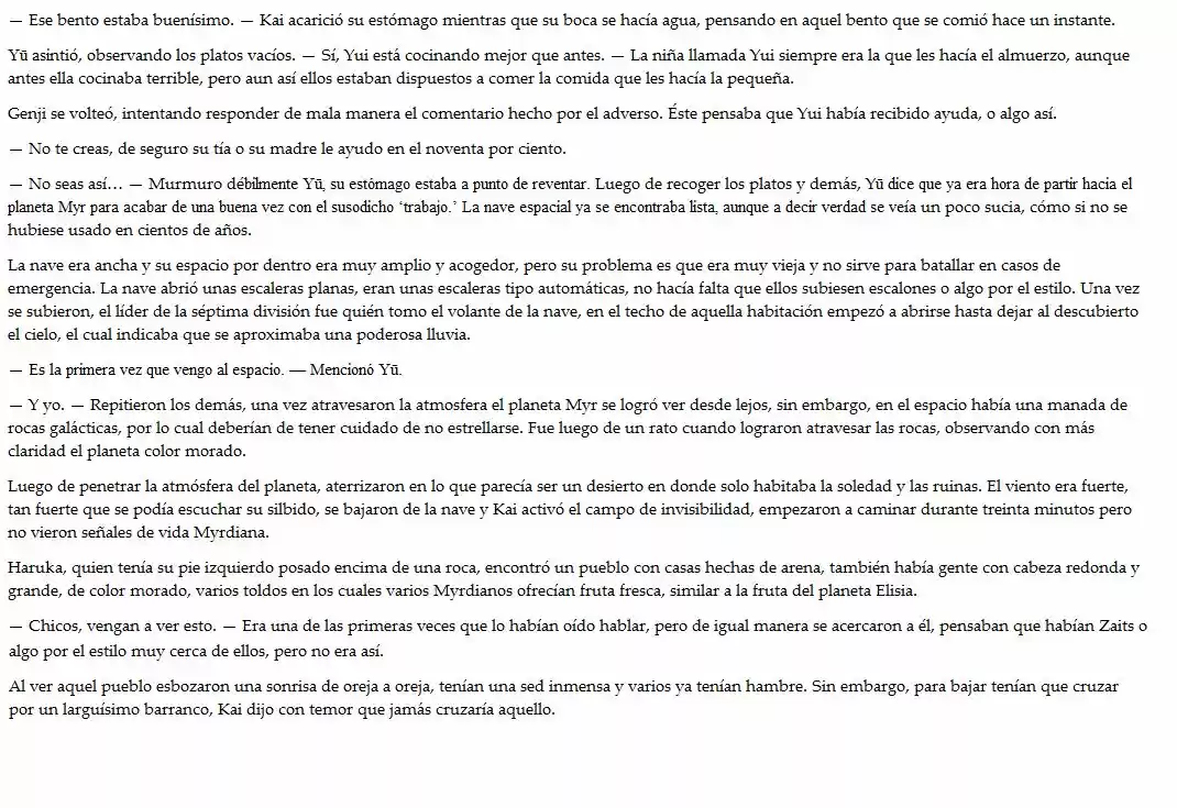 Absolute World (Novela) - Capítulo 5 - Página 2 - LectorTMOo