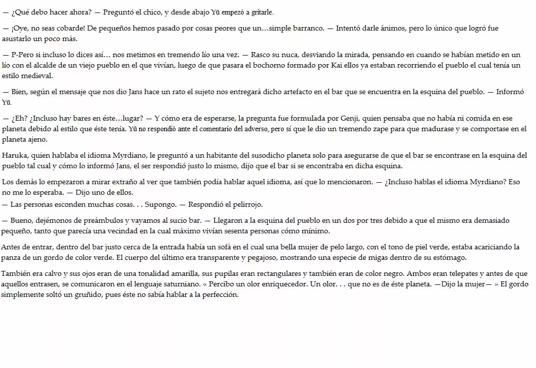 Absolute World (Novela) - Capítulo 5 - Página 4 - LectorTMOo