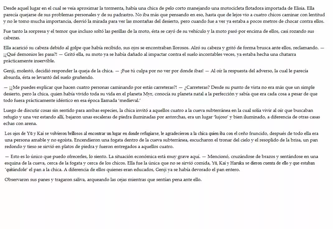 Absolute World (Novela) - Capítulo 5 - Página 7 - LectorTMOo