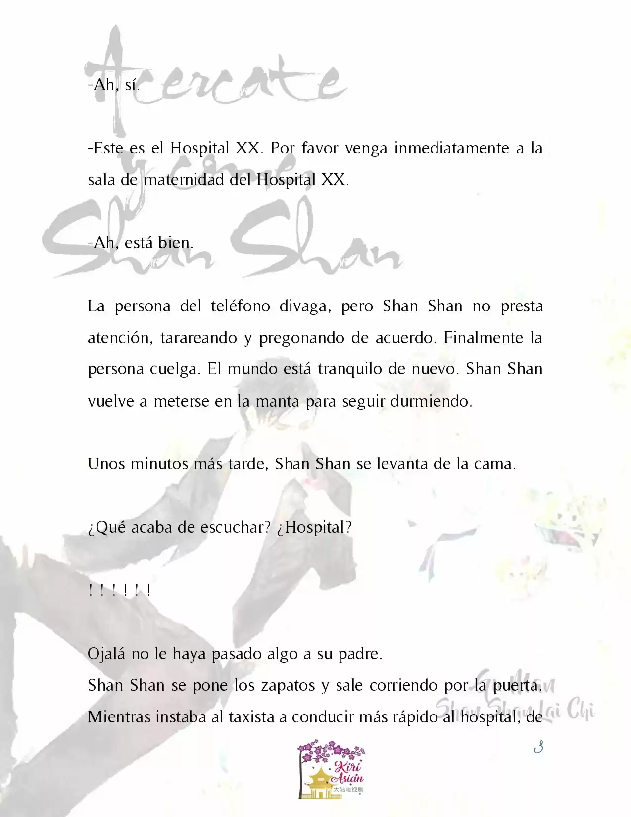 Acércate Y Come, Shan Shan (Novela) - Capítulo 1 - Página 7 - LectorTMOo