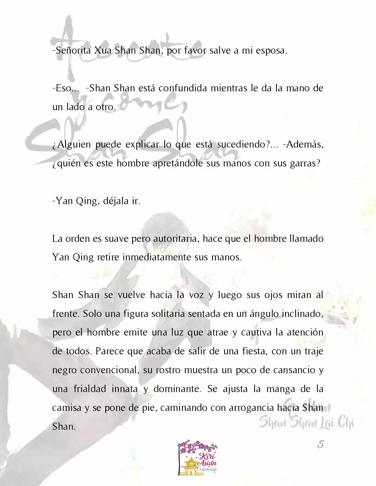 Acércate Y Come, Shan Shan (Novela) - Capítulo 1 - Página 9 - LectorTMOo