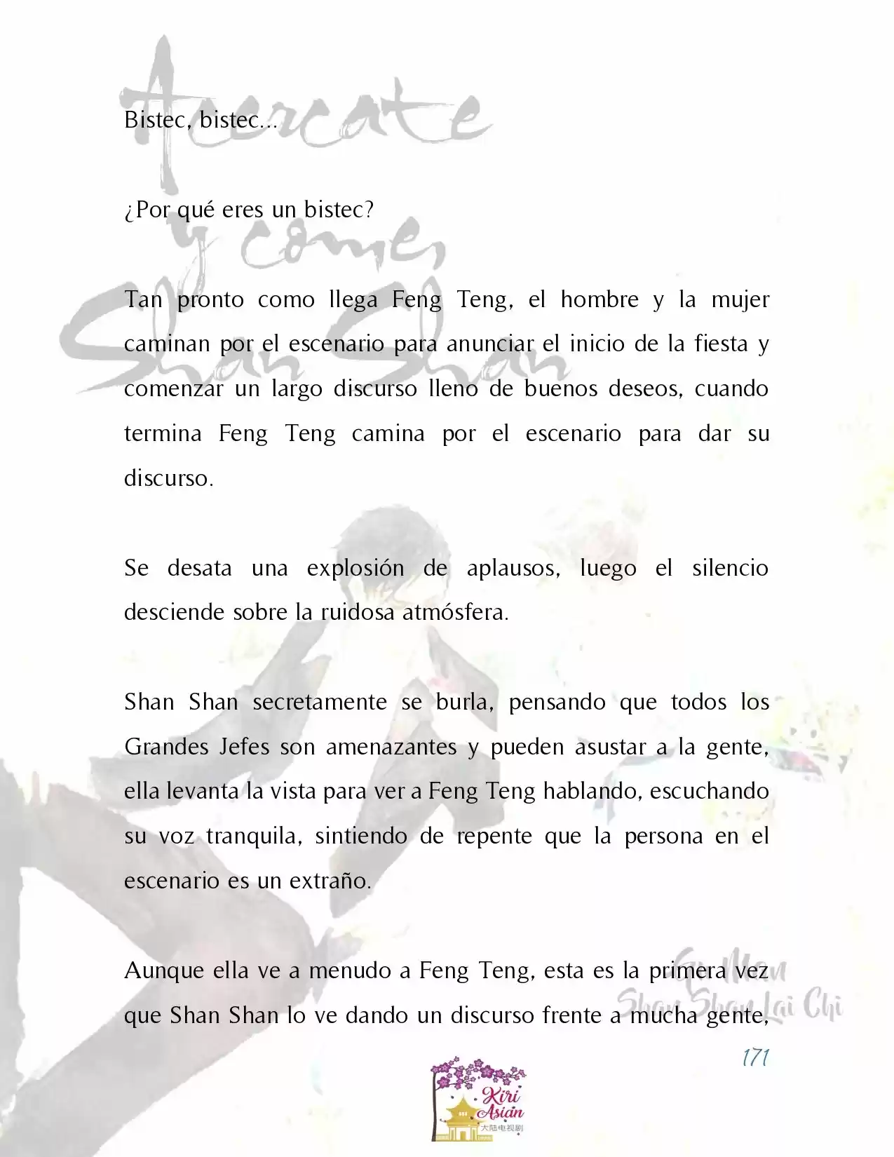 Acércate Y Come, Shan Shan (Novela) - Capítulo 15 - Página 7 - LectorTMOo