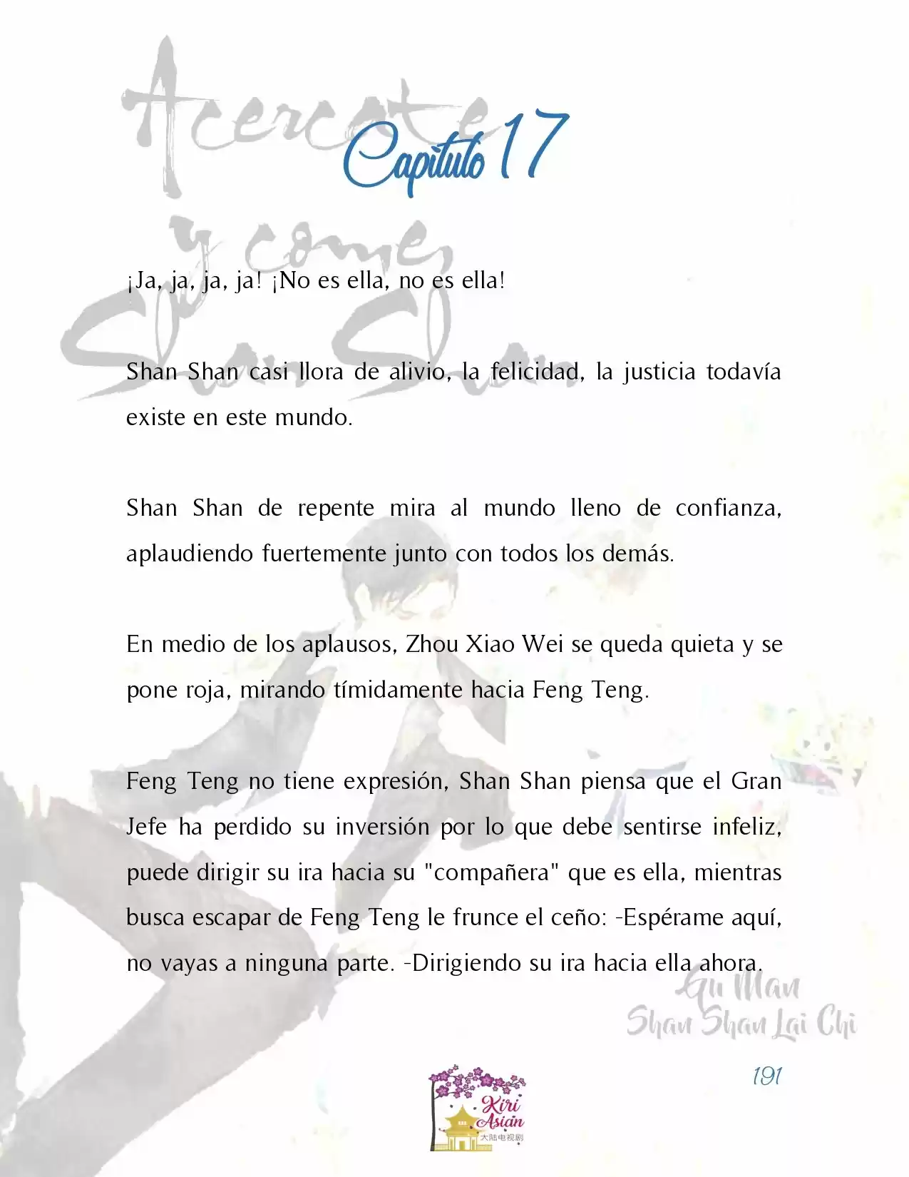 Acércate Y Come, Shan Shan (Novela) - Capítulo 17 - Página 3 - LectorTMOo