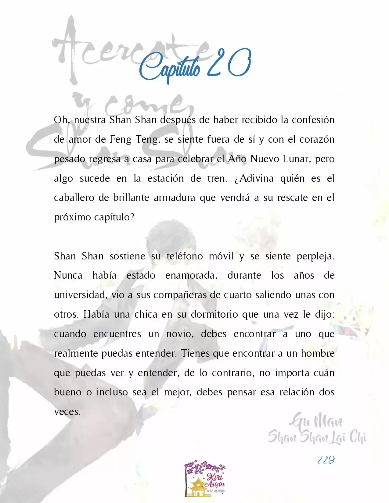 Acércate Y Come, Shan Shan (Novela) - Capítulo 20 - Página 3 - LectorTMOo