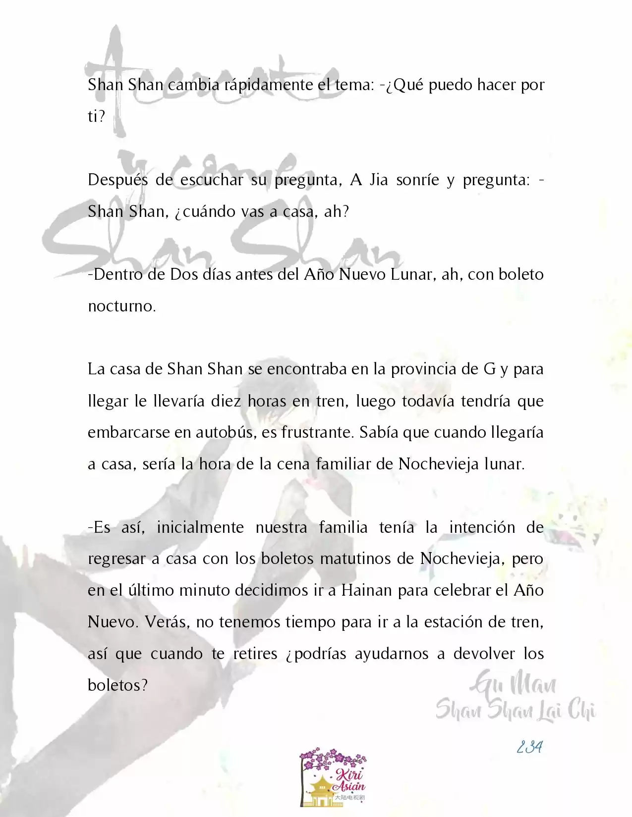 Acércate Y Come, Shan Shan (Novela) - Capítulo 20 - Página 8 - LectorTMOo