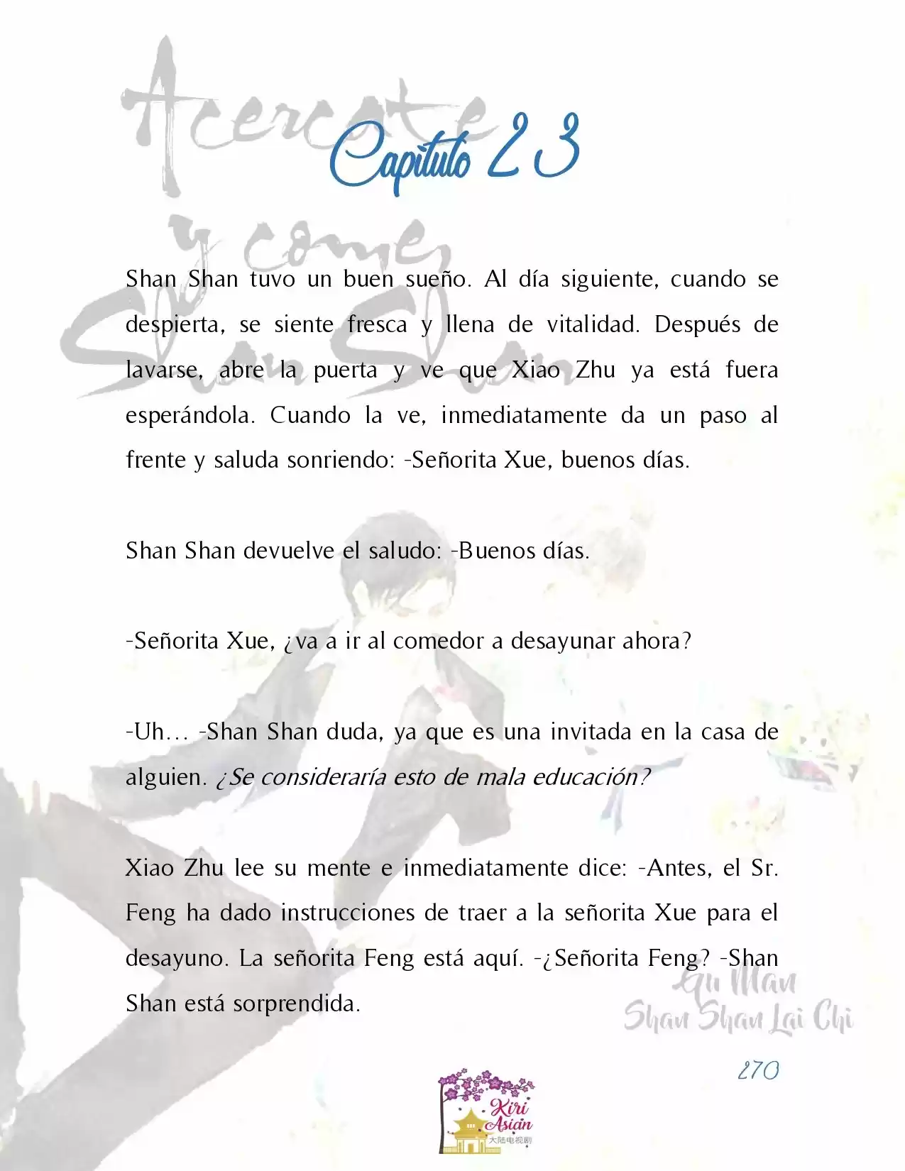 Acércate Y Come, Shan Shan (Novela) - Capítulo 23 - Página 3 - LectorTMOo
