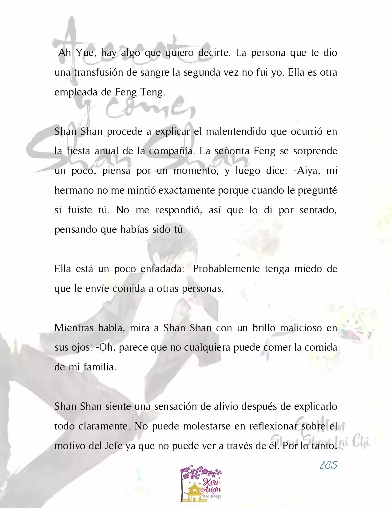 Acércate Y Come, Shan Shan (Novela) - Capítulo 24 - Página 5 - LectorTMOo
