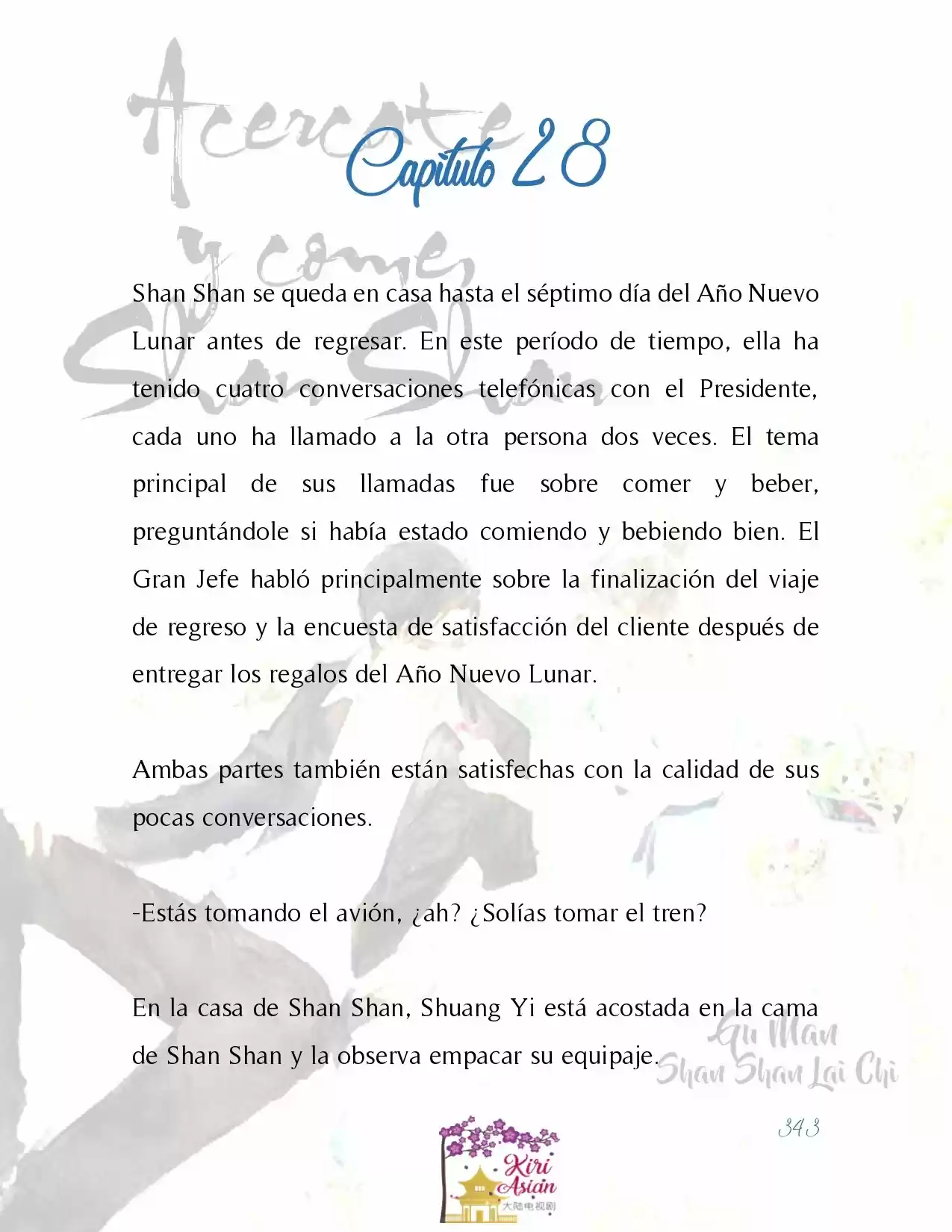 Acércate Y Come, Shan Shan (Novela) - Capítulo 28 - Página 6 - LectorTMOo
