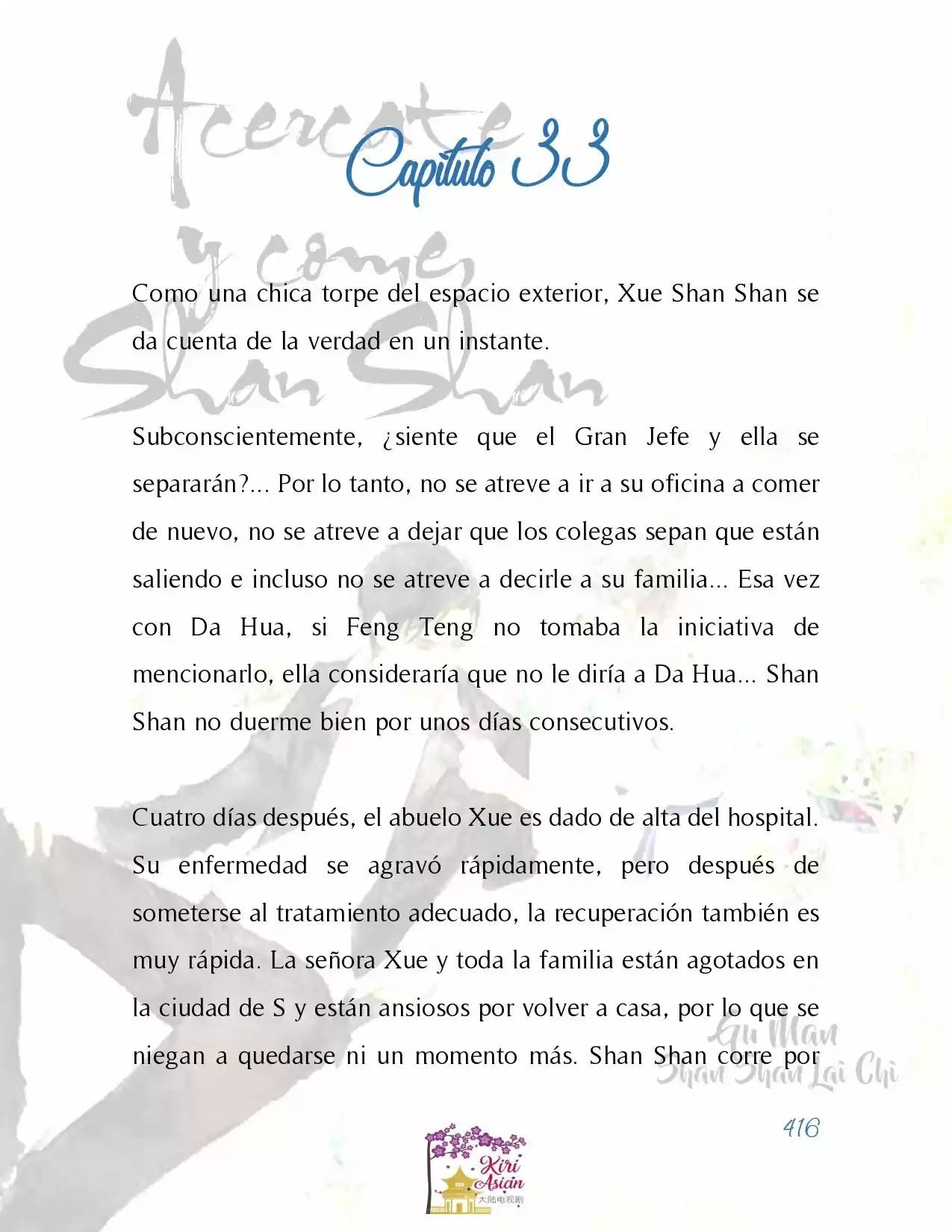 Acércate Y Come, Shan Shan (Novela) - Capítulo 33 - Página 4 - LectorTMOo